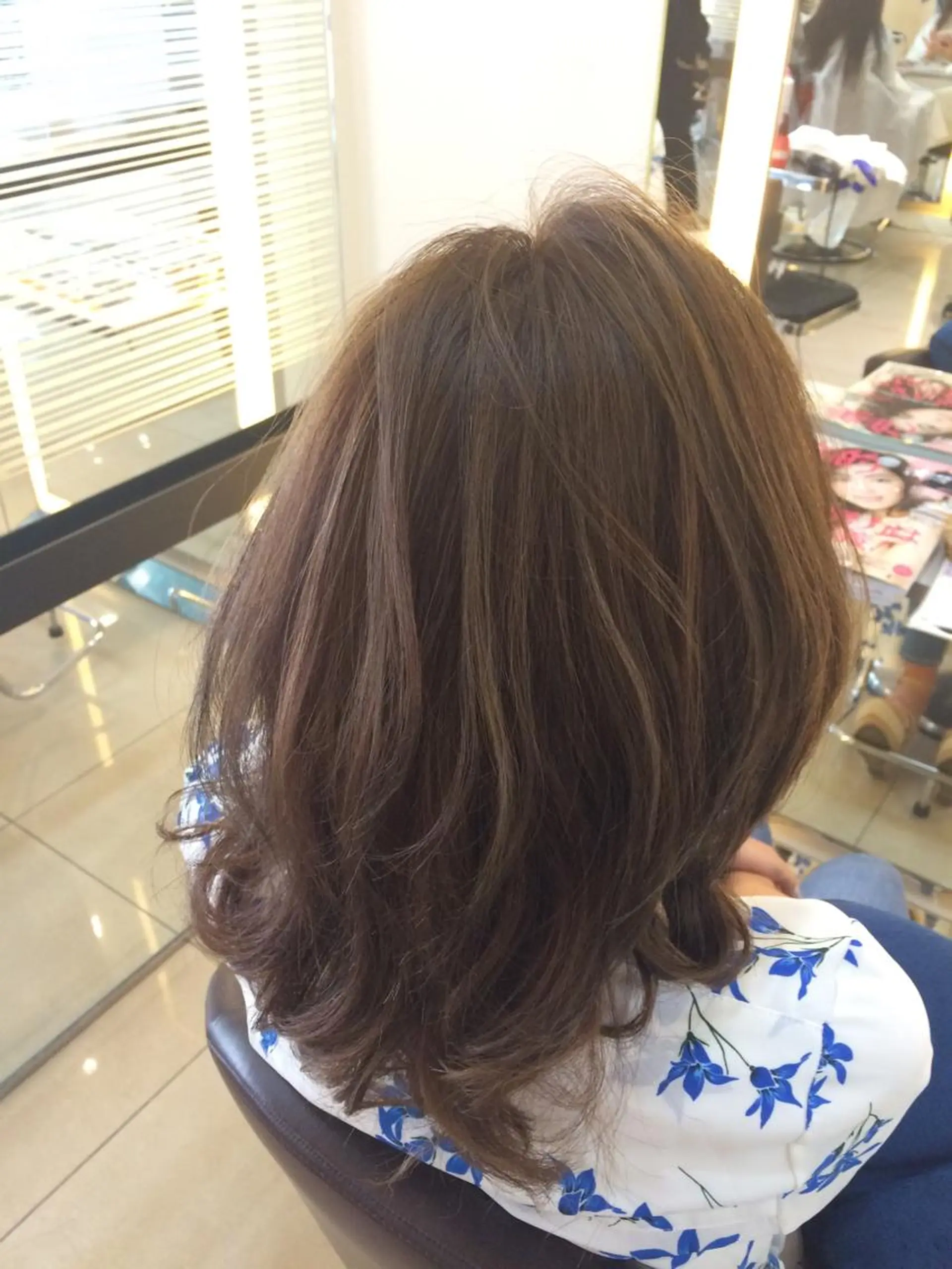 ミディアム セミロング ロング カラー グレージュ 似合わせ／代表 髪質改善/山田将大のヘアスタイル