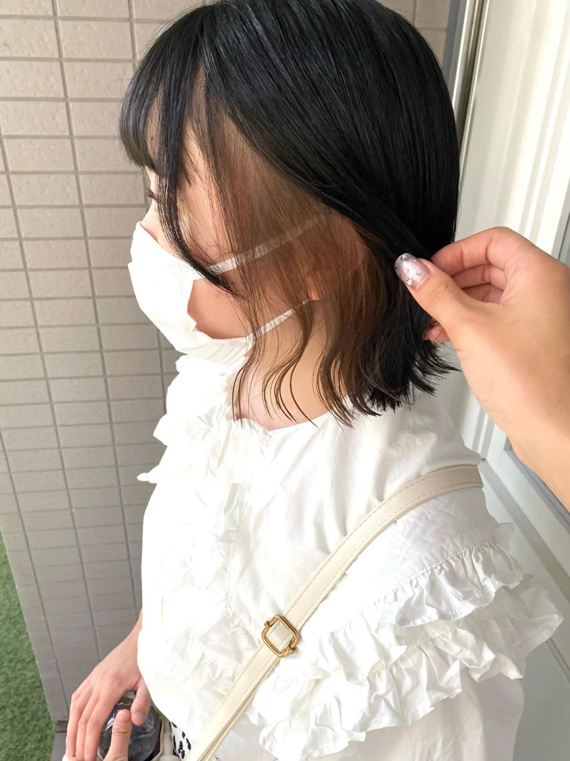 ミディアム カラー 韓国×髪質改善カラー 💎hinaのヘアスタイル