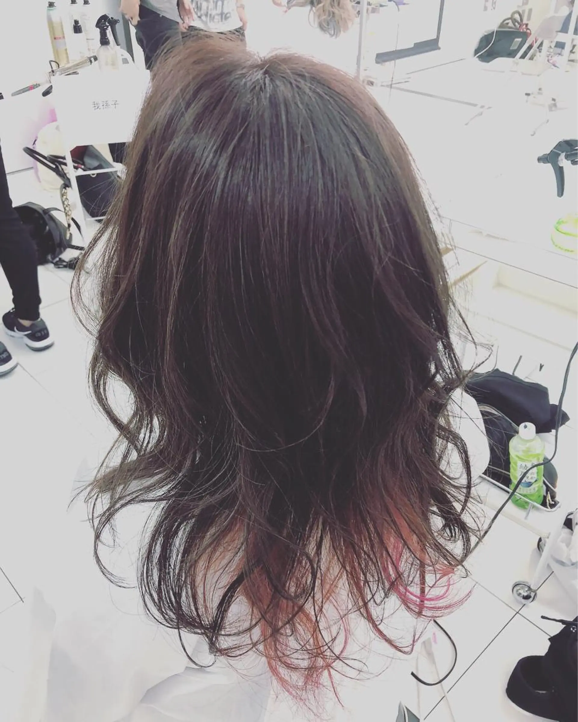 セミロング カラー ピンクカラー カット ヘアカラー ACHE zippy【アッシュジッピー】所属・ACHE zippy /伊藤のヘアスタイル