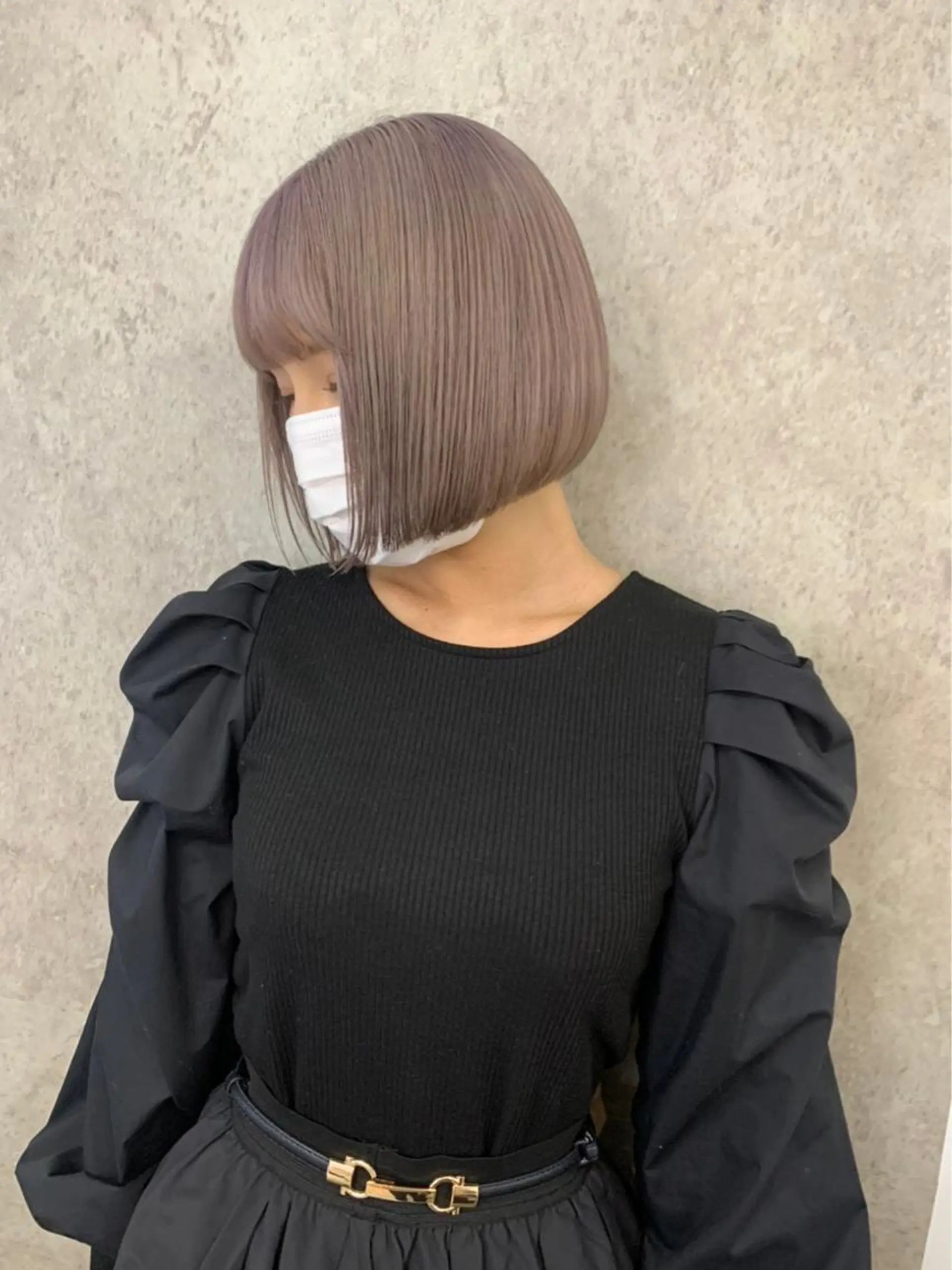 ショート カラー グレージュ cinq所属・ハイライトカラー ❤︎hirokoのヘアスタイル