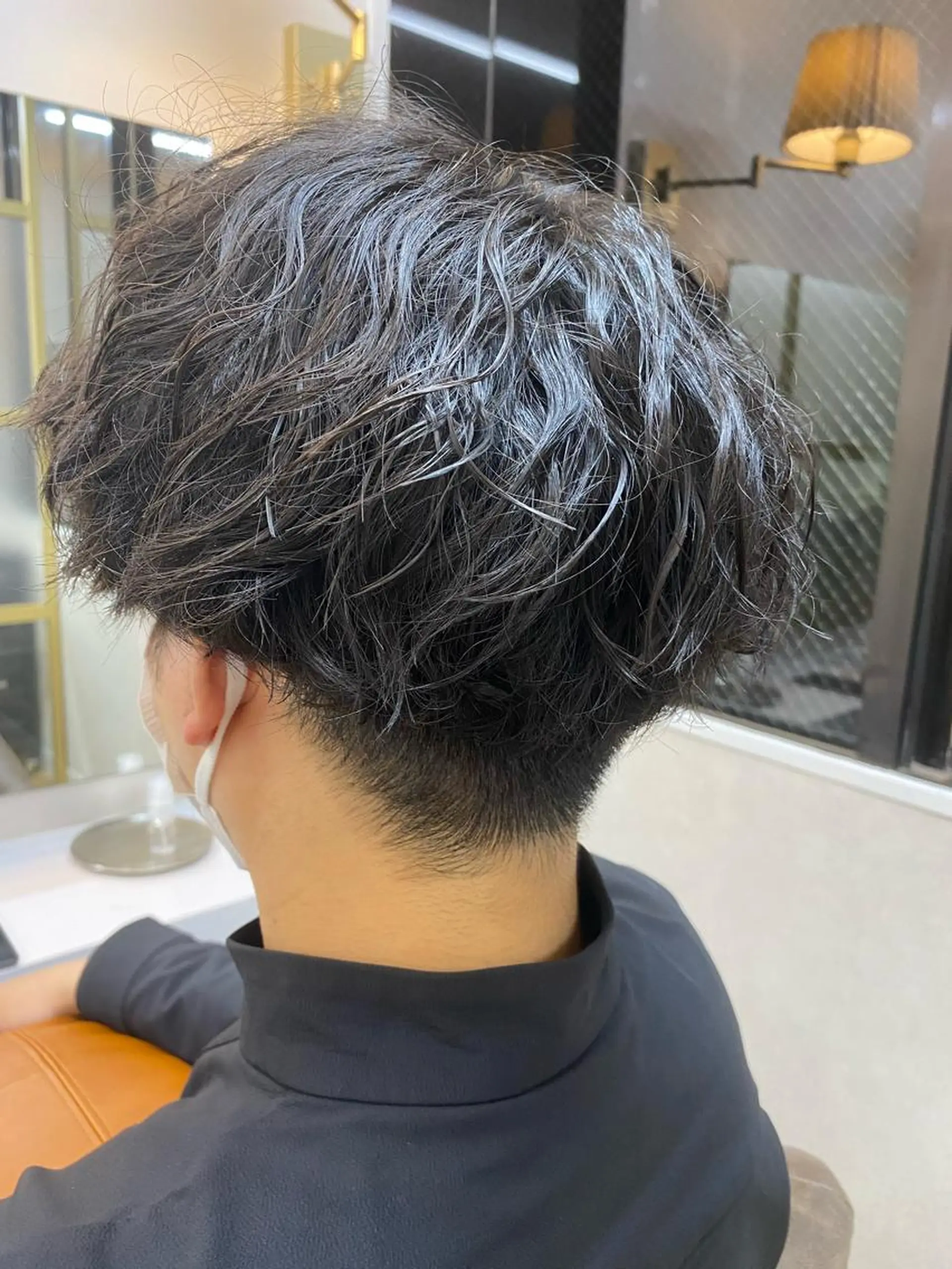 ショート パーマ メンズ メンズパーマ カット パーマ [メンズカット］日高 伸太朗tocca船橋のヘアスタイル