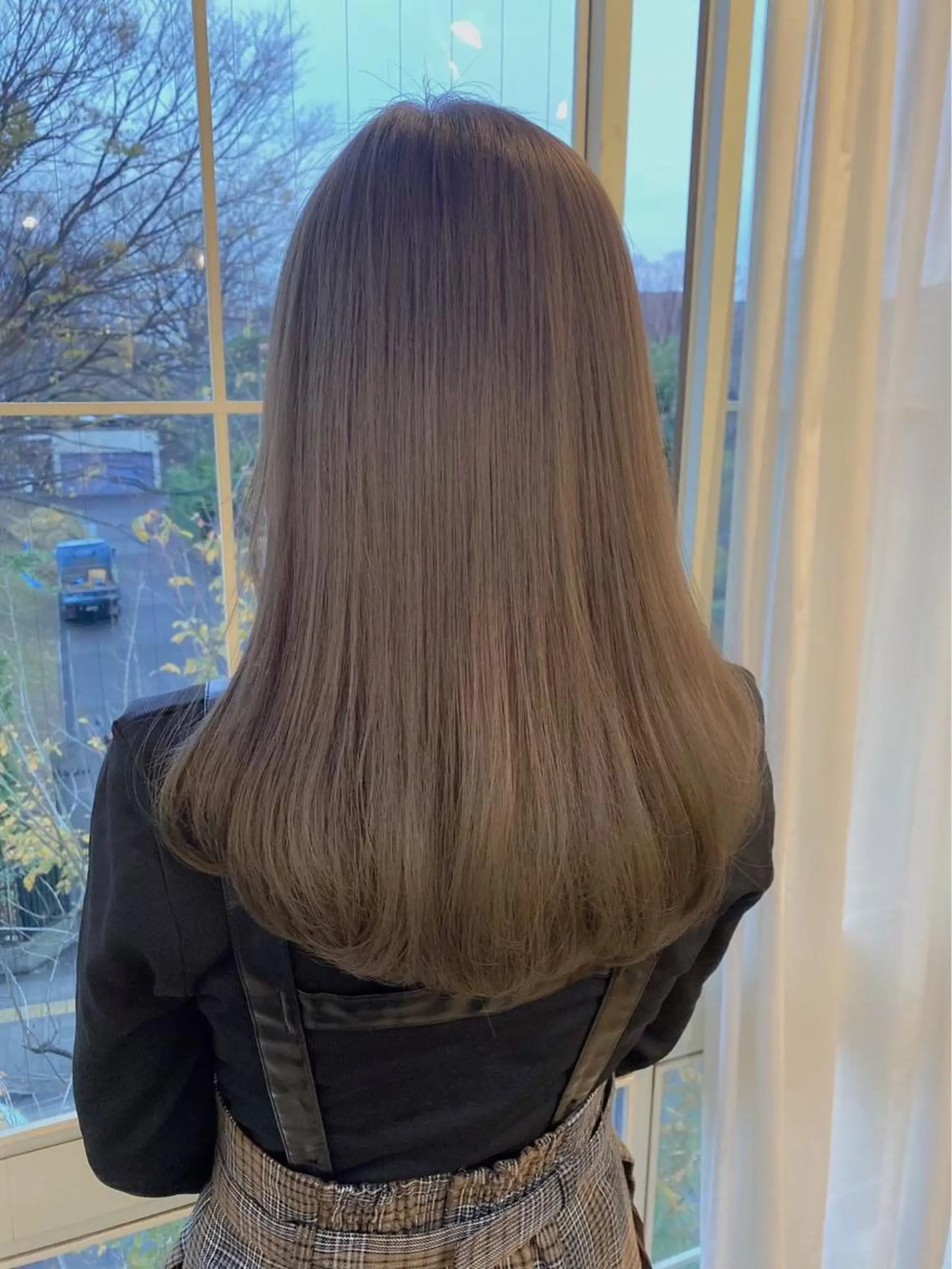 セミロング カラー nail chiaのネイルデザイン