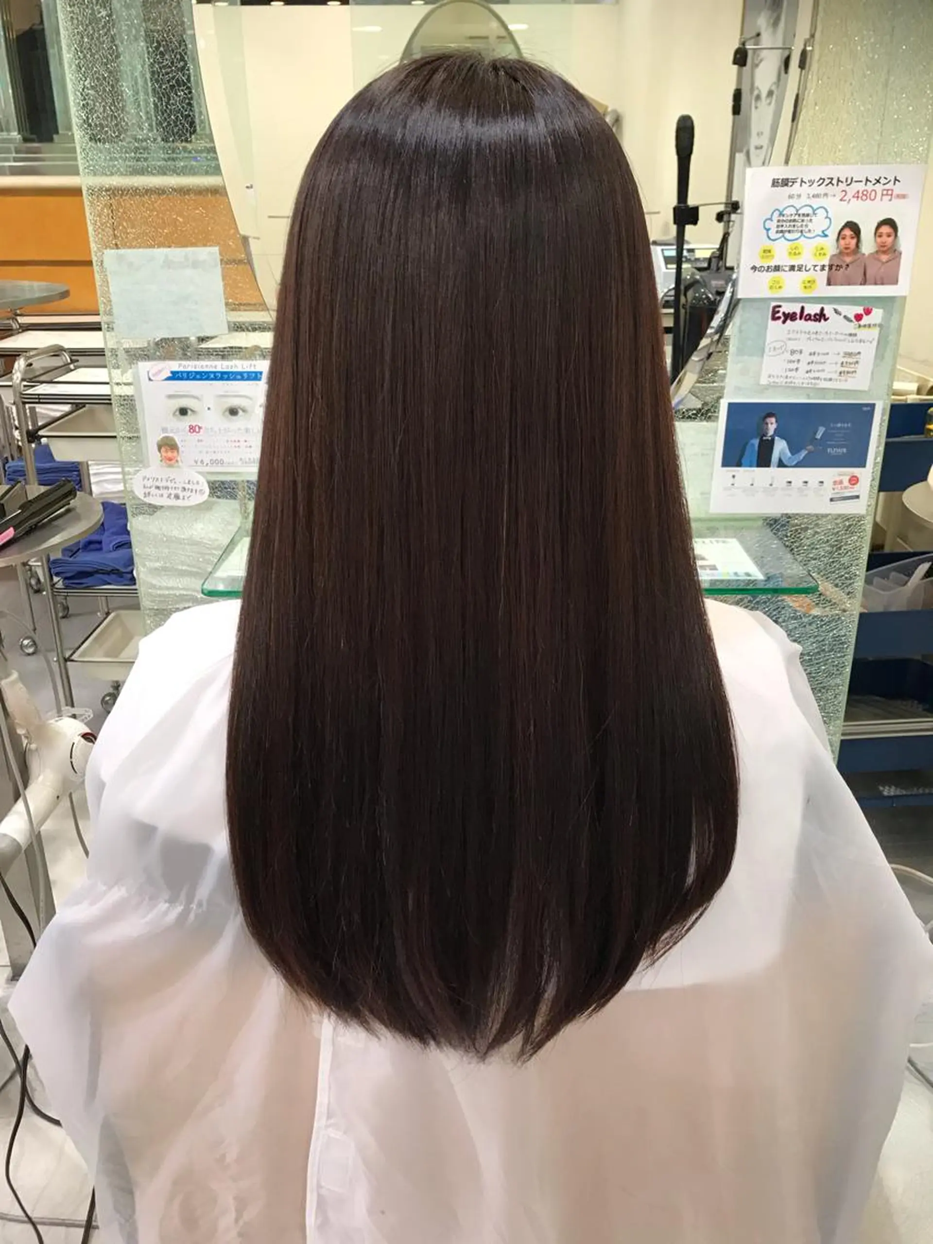 セミロング 三田 豪のヘアスタイル