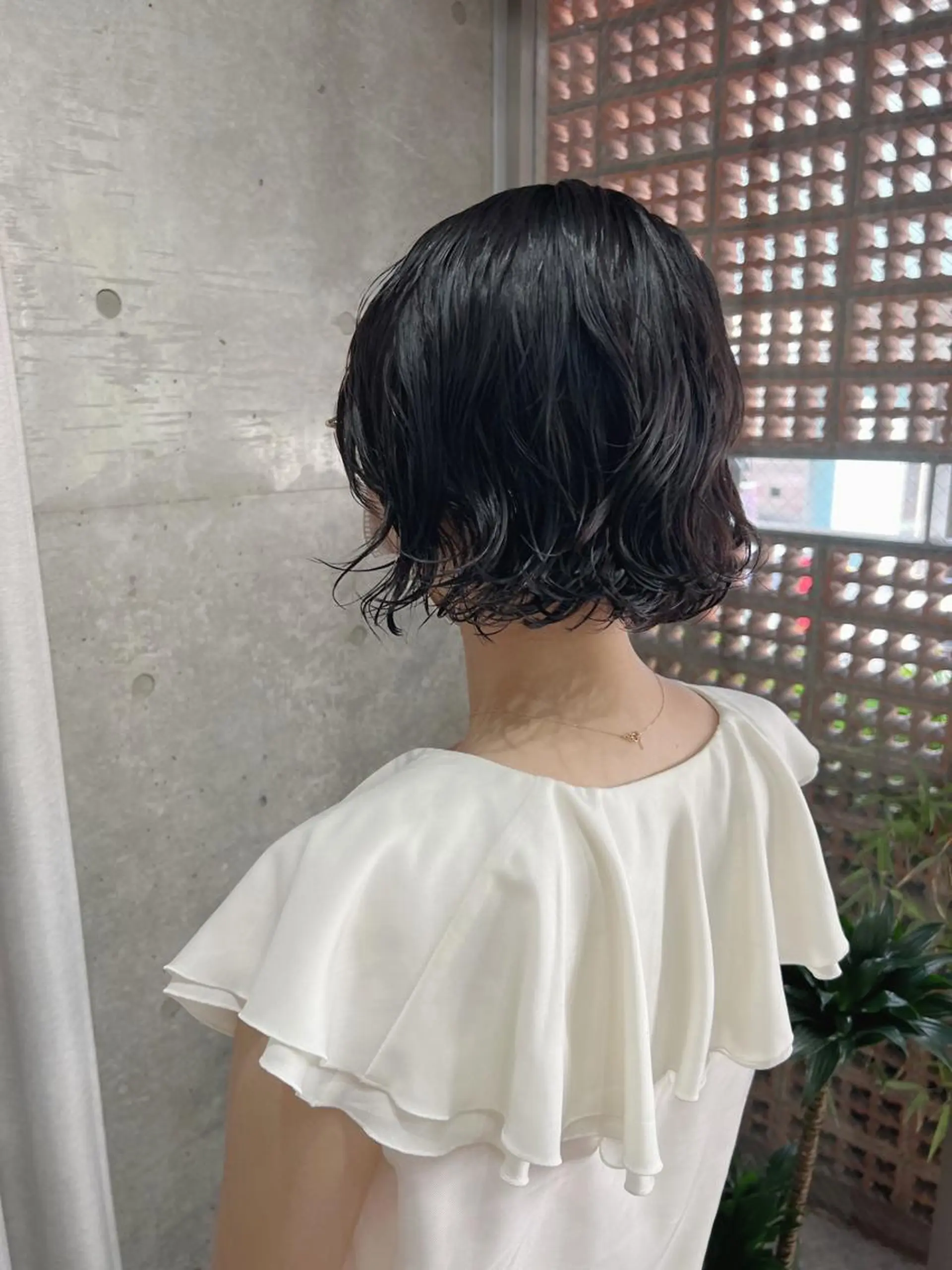 パーマ ボブパーマコテ巻き風 パーマNo1深江秀平のヘアスタイル