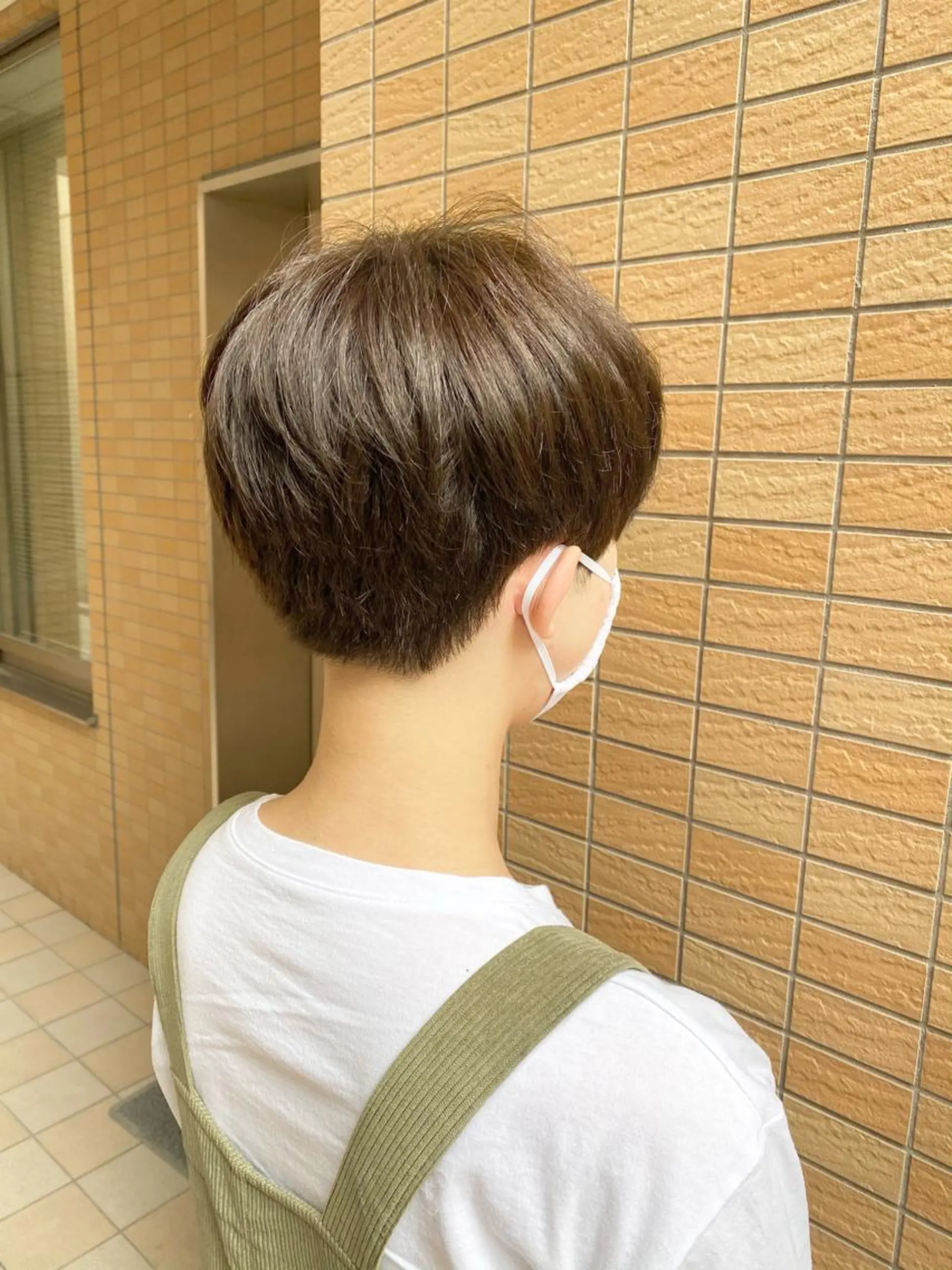 ショート カラー 髪質改善 ヒデのヘアスタイル