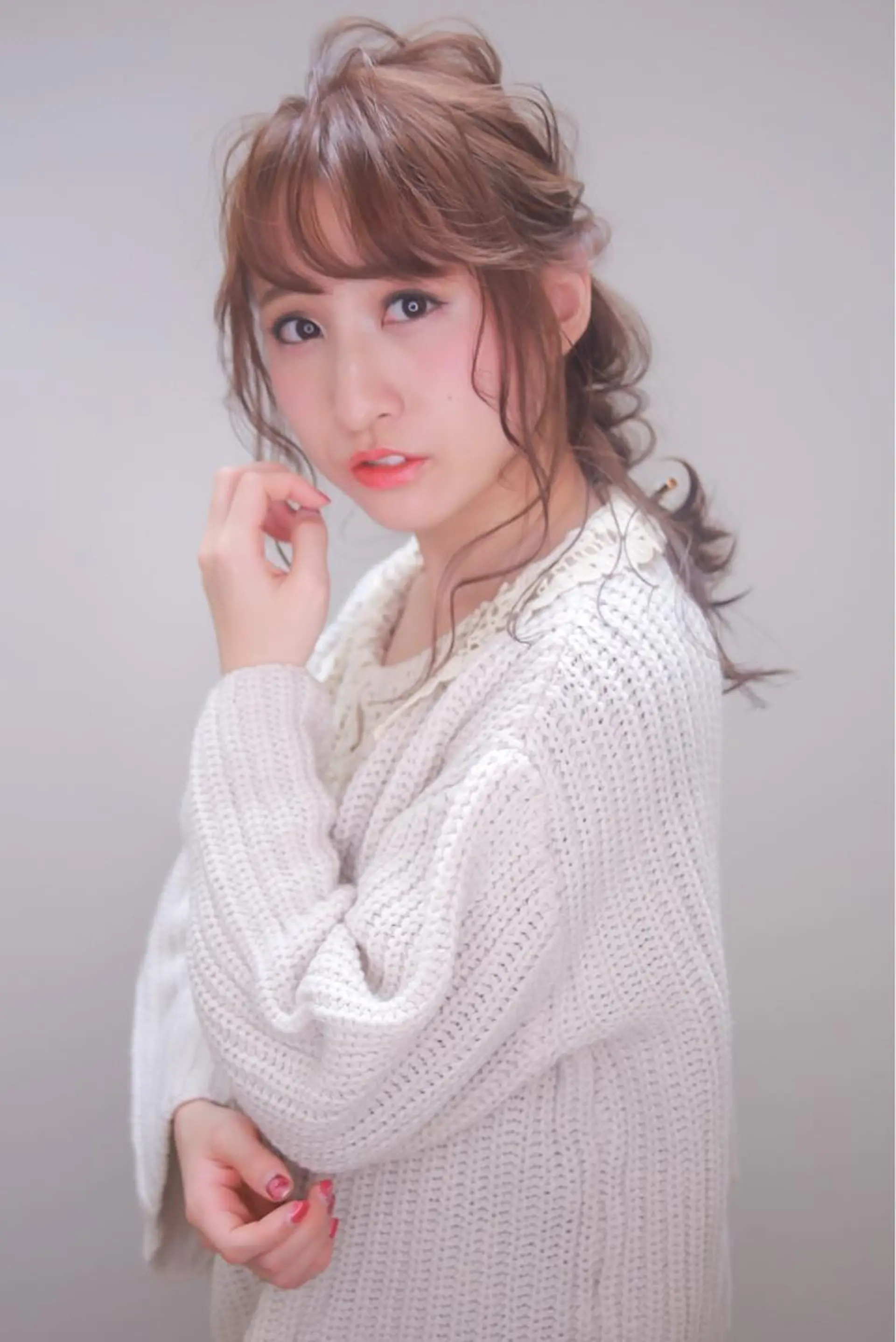 ロング カラー ヘアアレンジ 伊藤 裕貴のヘアスタイル