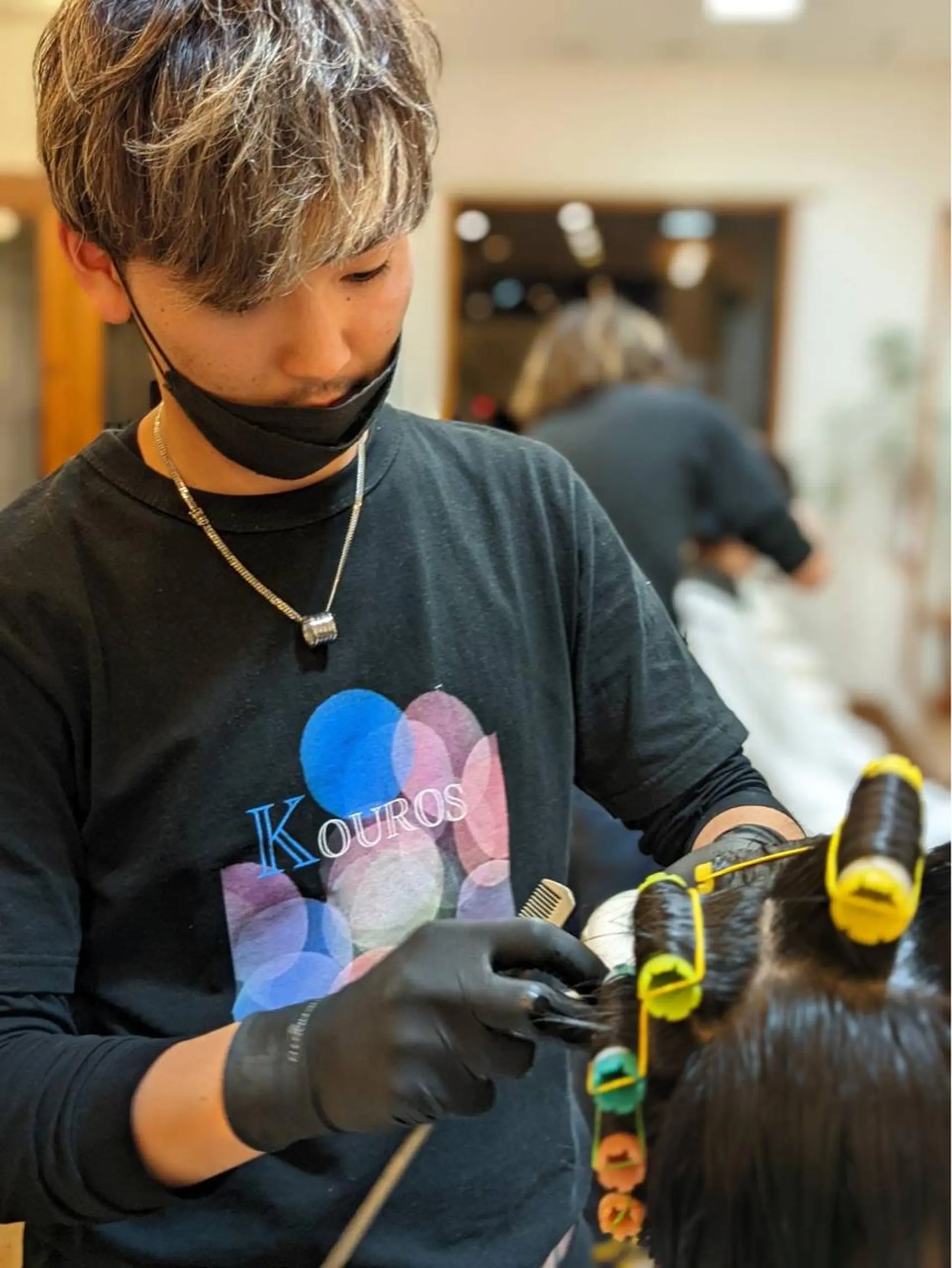 ショート パーマ メンズ 神山 滉平のヘアスタイル