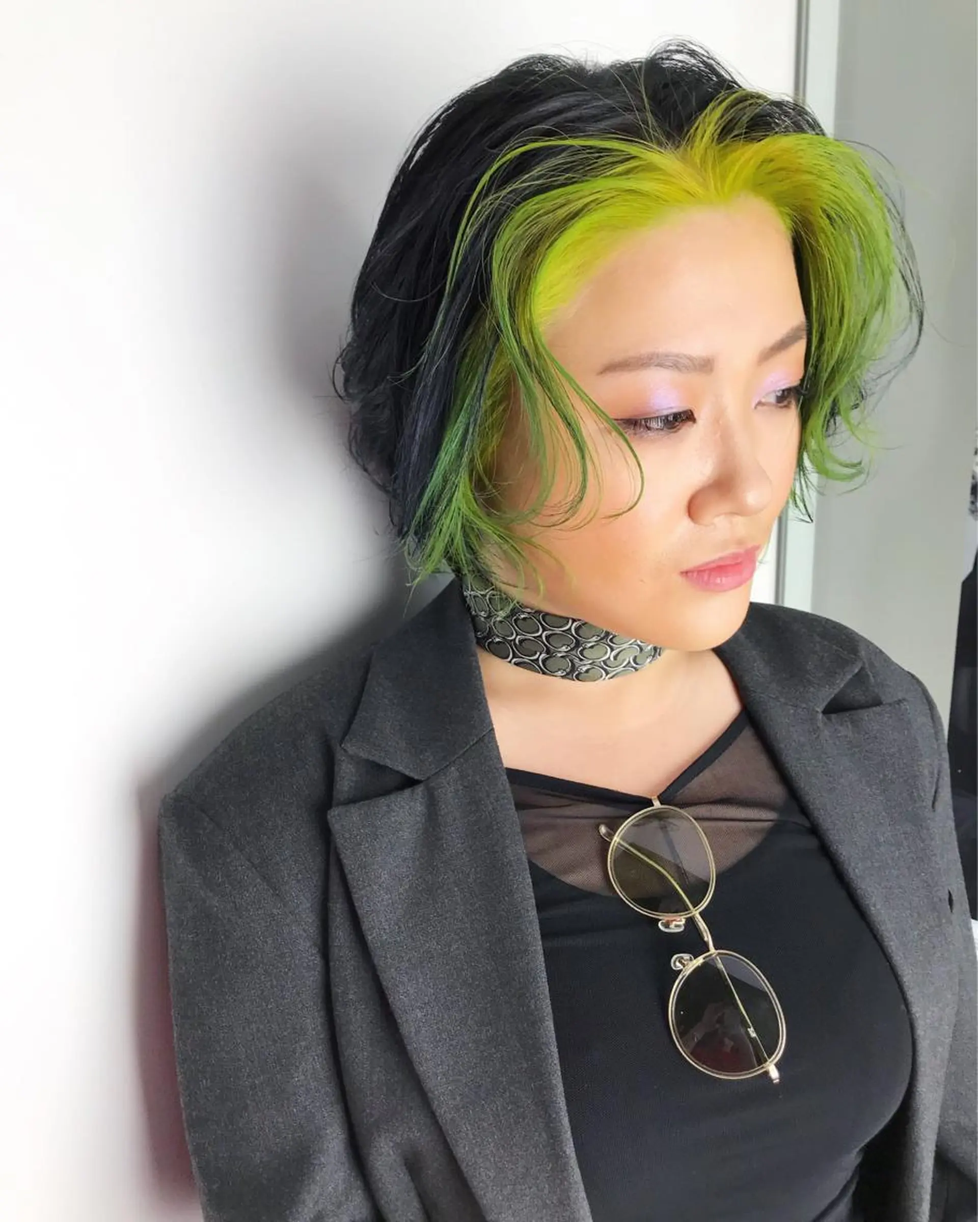 ショート カラー カット ヘアカラー パーマ 🇰🇷カルマパーマ kaito🇰🇷のヘアスタイル