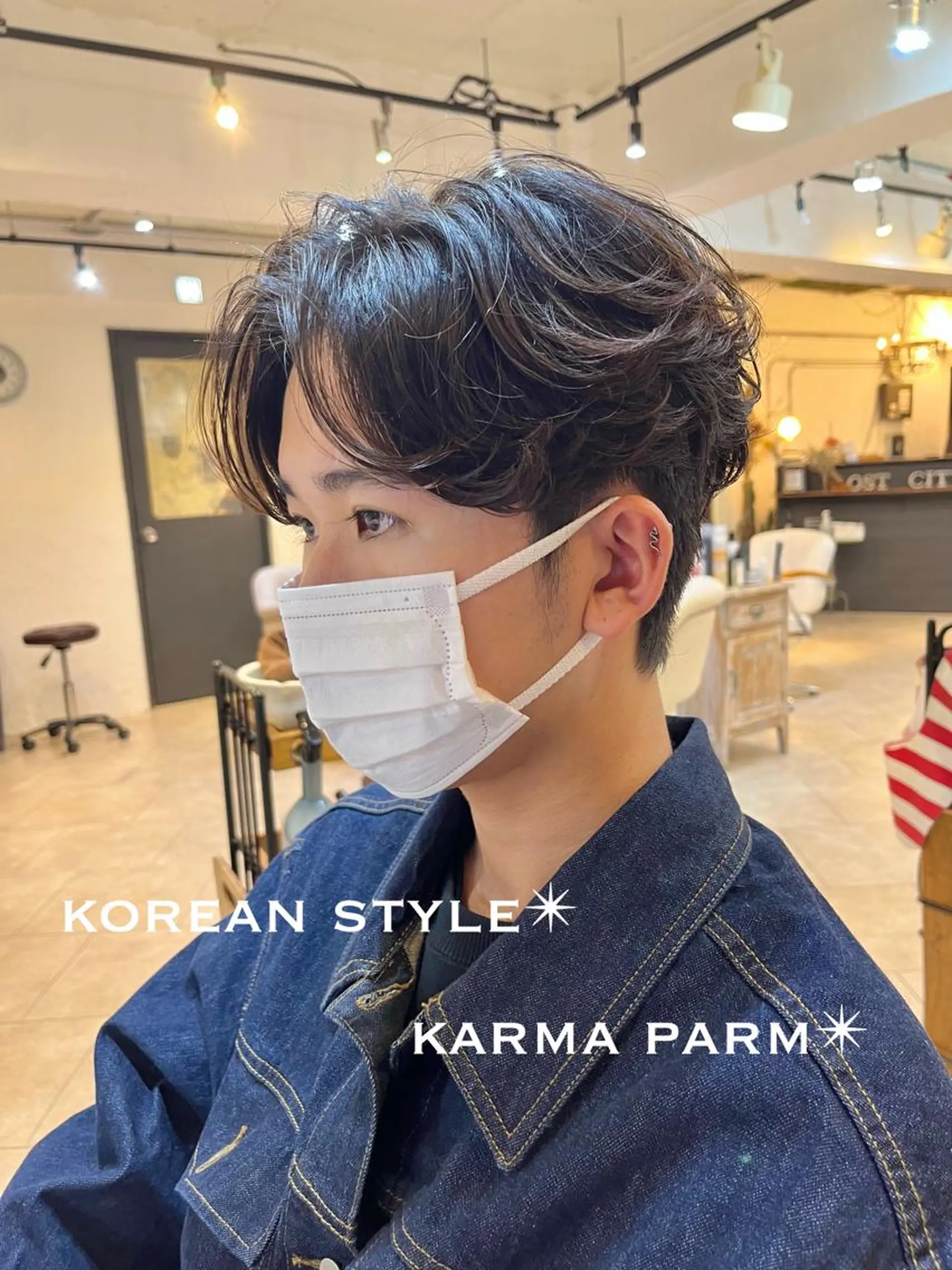 ショート 韓国風ヘア カット パーマ 本場の韓国ヘア 🇰🇷チ・ヨンジュのヘアスタイル