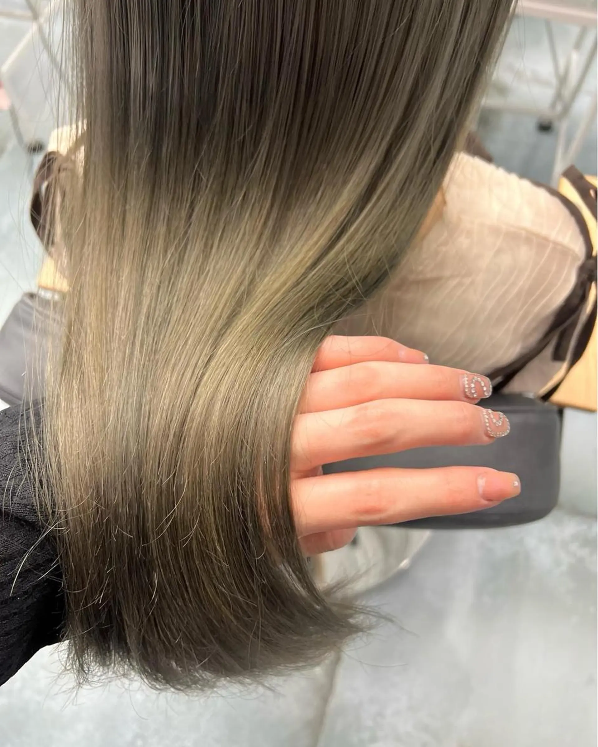 ロング カラー 【韓国ヘア・ネイル】 HINATA🍒のネイルデザイン