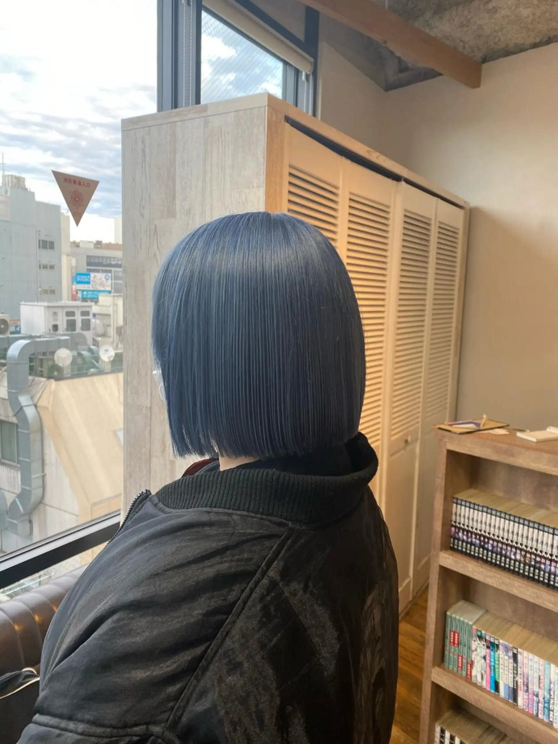 ミディアム カラー ヘアアレンジ re naのヘアスタイル