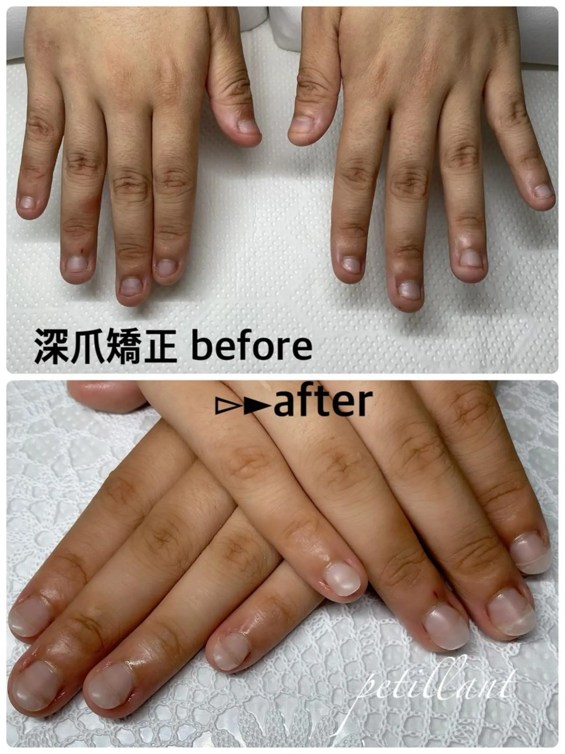 ネイル クリアネイル ジェルネイル マットネイル petillant所属・nail salon petillantのネイルデザイン