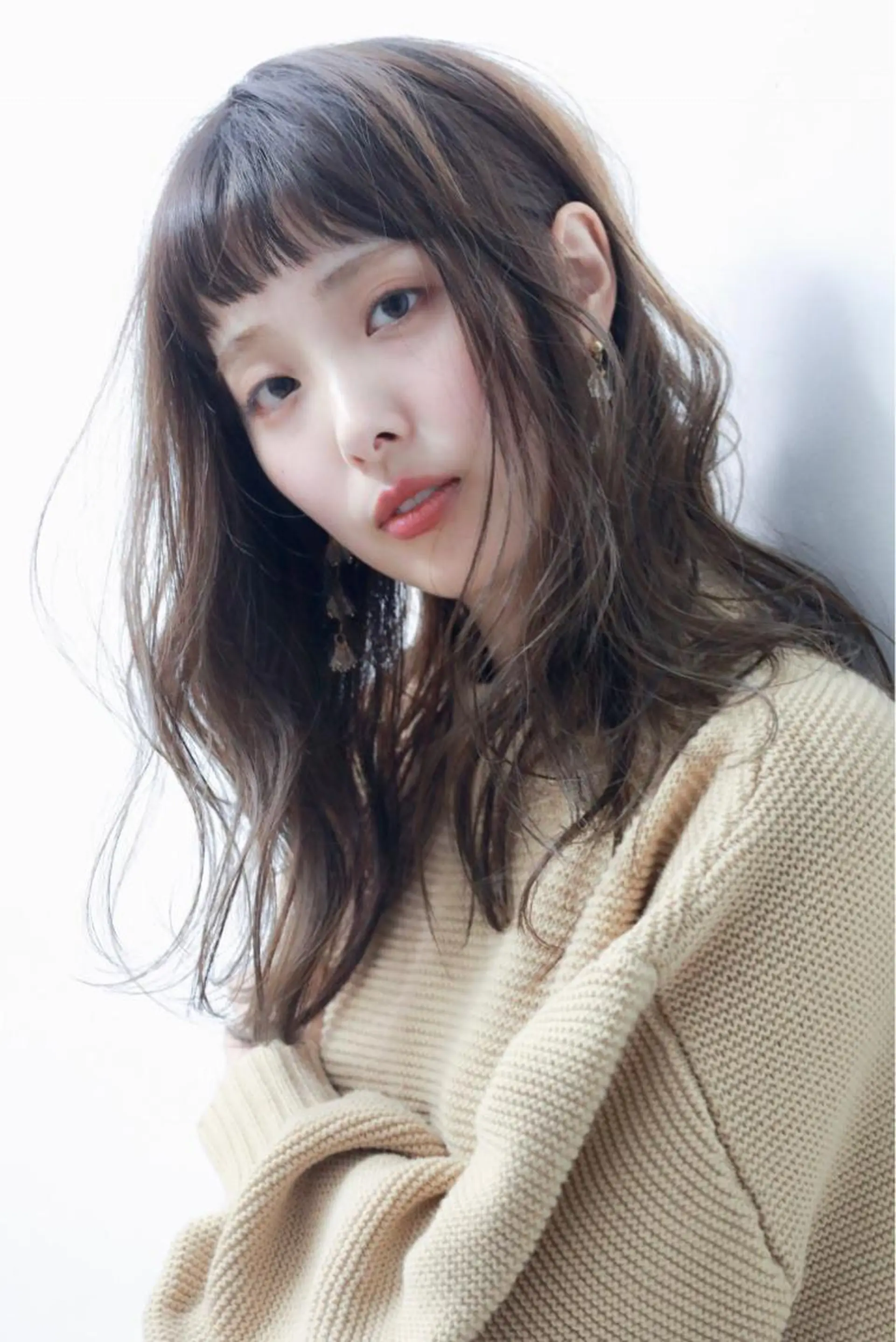 ロング カラー パーマ YUKO/ 似合わせ韓国風パーマのヘアスタイル