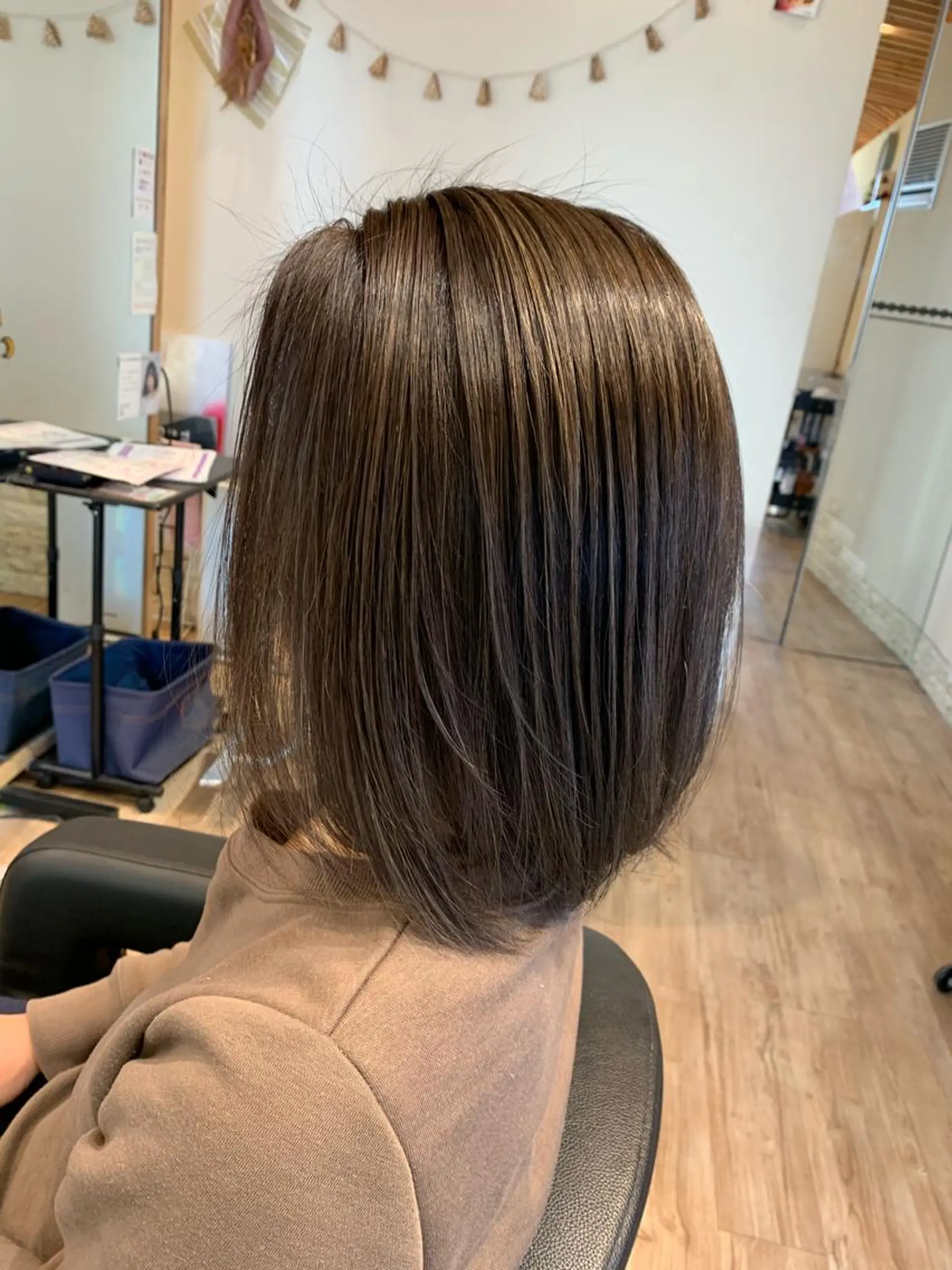 ショート カラー 透明感カラー ハイライトカラー ハイライト ヘアカラー 大久保 隆蔵のヘアスタイル