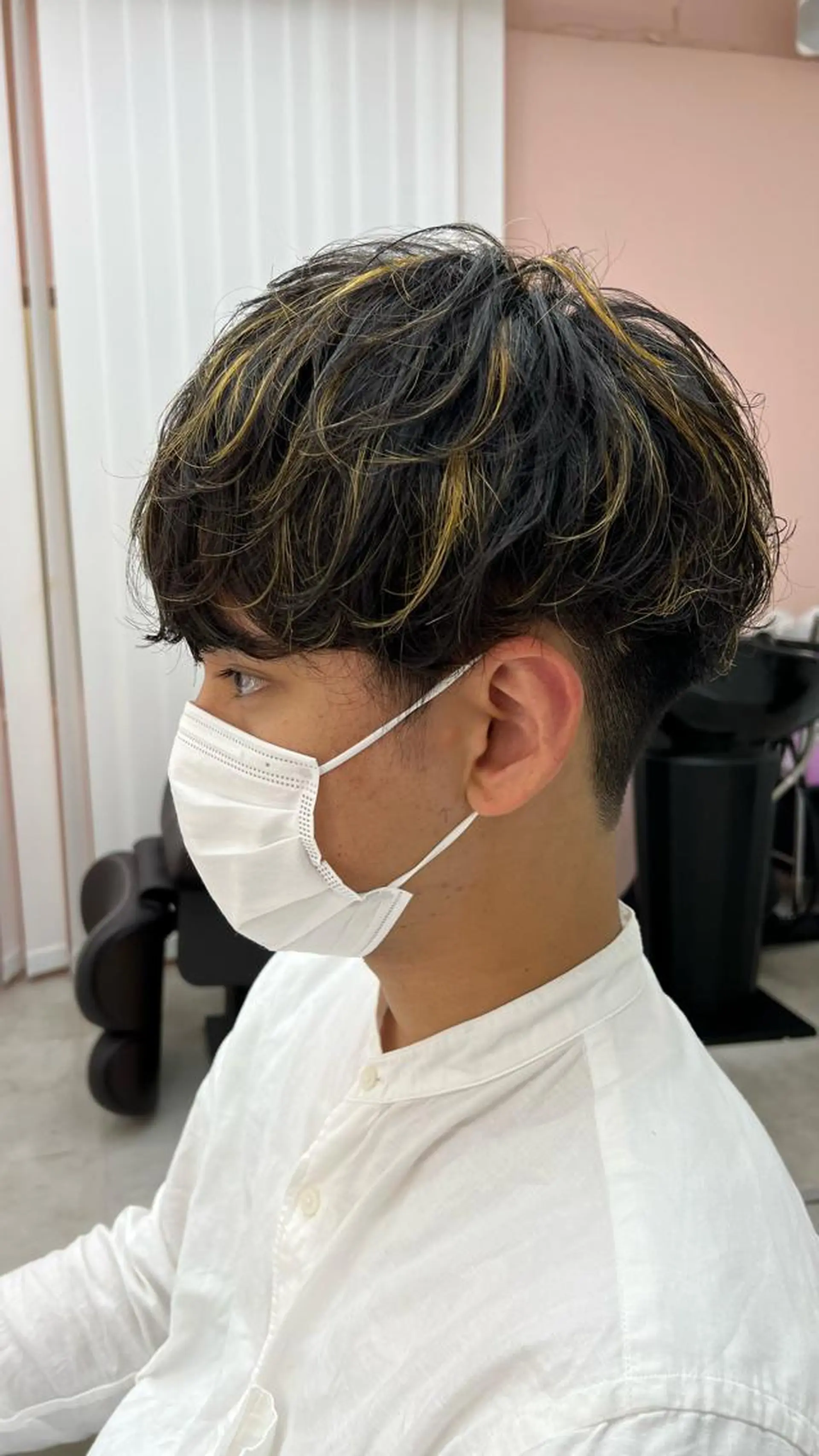 カラー メンズ カット ヘアカラー .Hallis所属・🔥メンズ特化🔥 永瀬椋のヘアスタイル