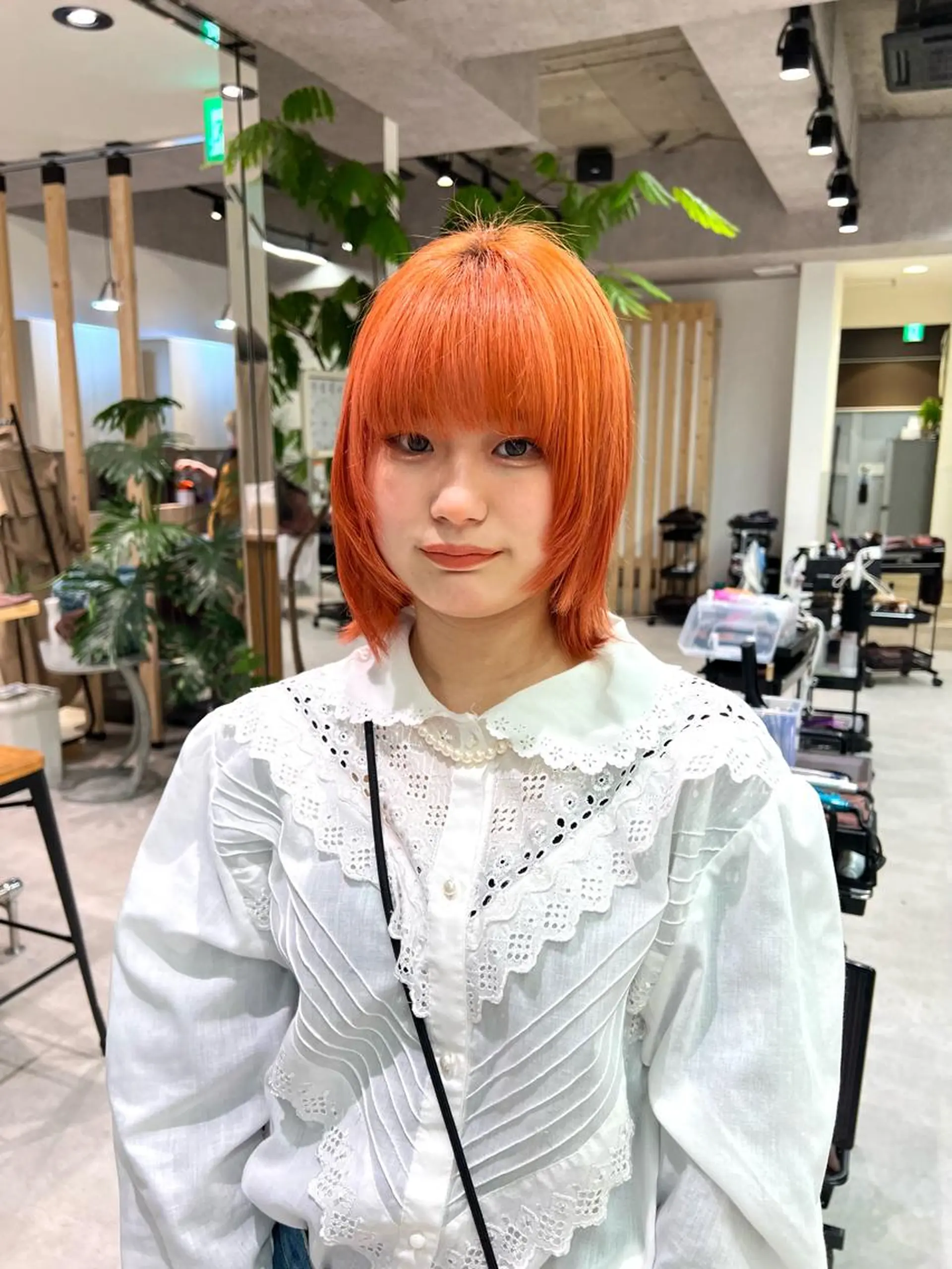 ショート カラー カット ヘアカラー トリートメント 🍀お悩み改善憧れの 美髪　小林風雅のヘアスタイル