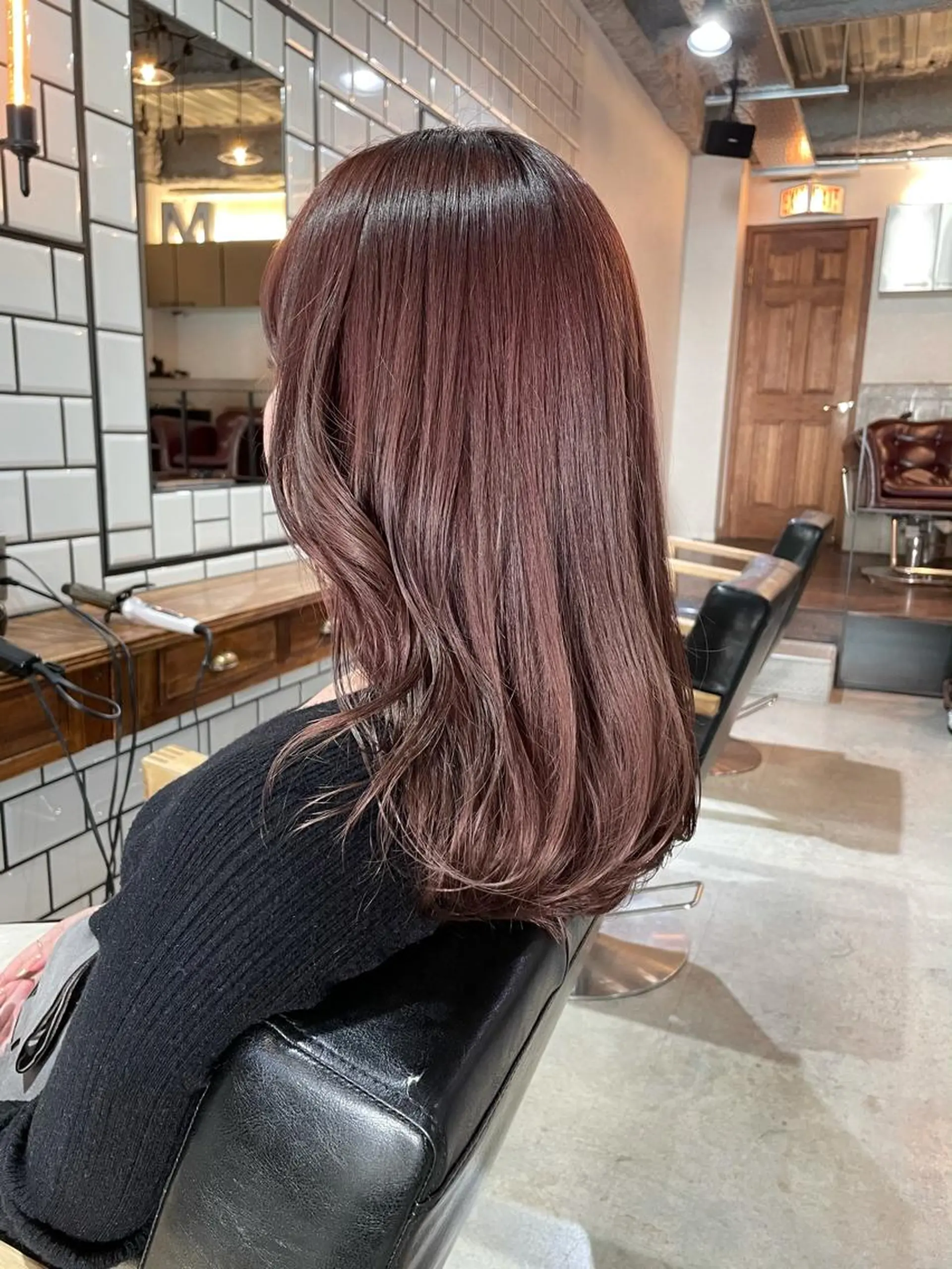 セミロング カラー メンズヘア/レイヤー /ボブ山内春輝のヘアスタイル