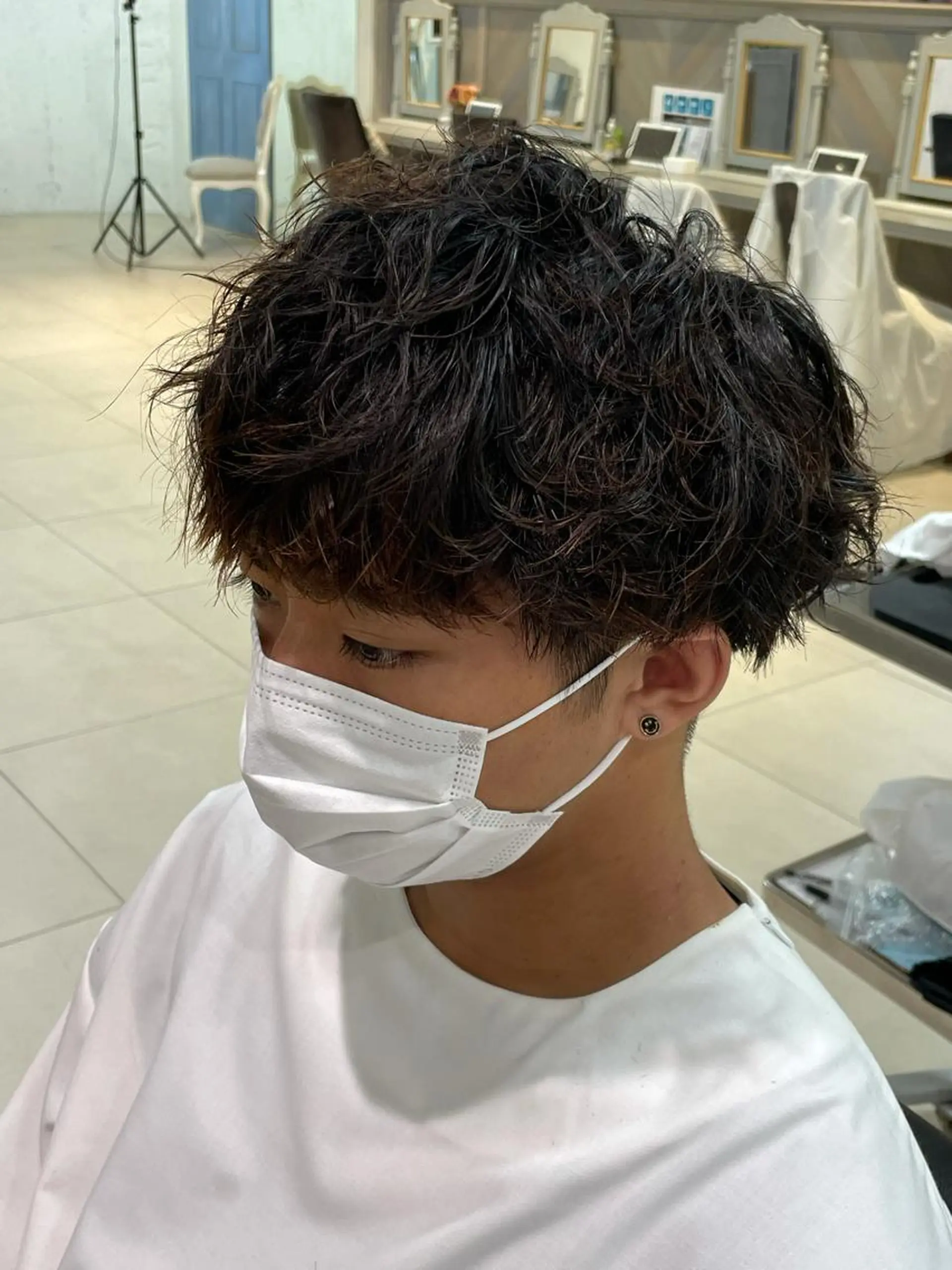 パーマ メンズ カット パーマ 町田エリアＮｏ．１/ パーマ特化/太田京希のヘアスタイル