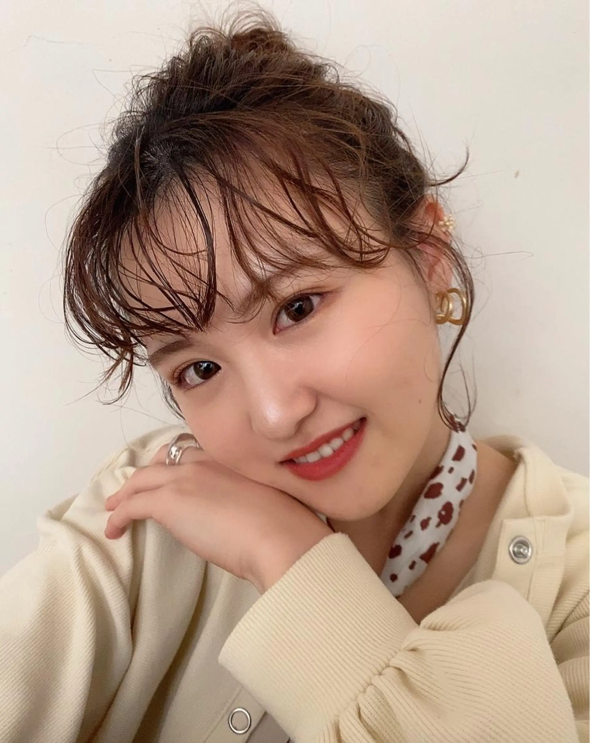 ロング 志賀 あずみのヘアスタイル