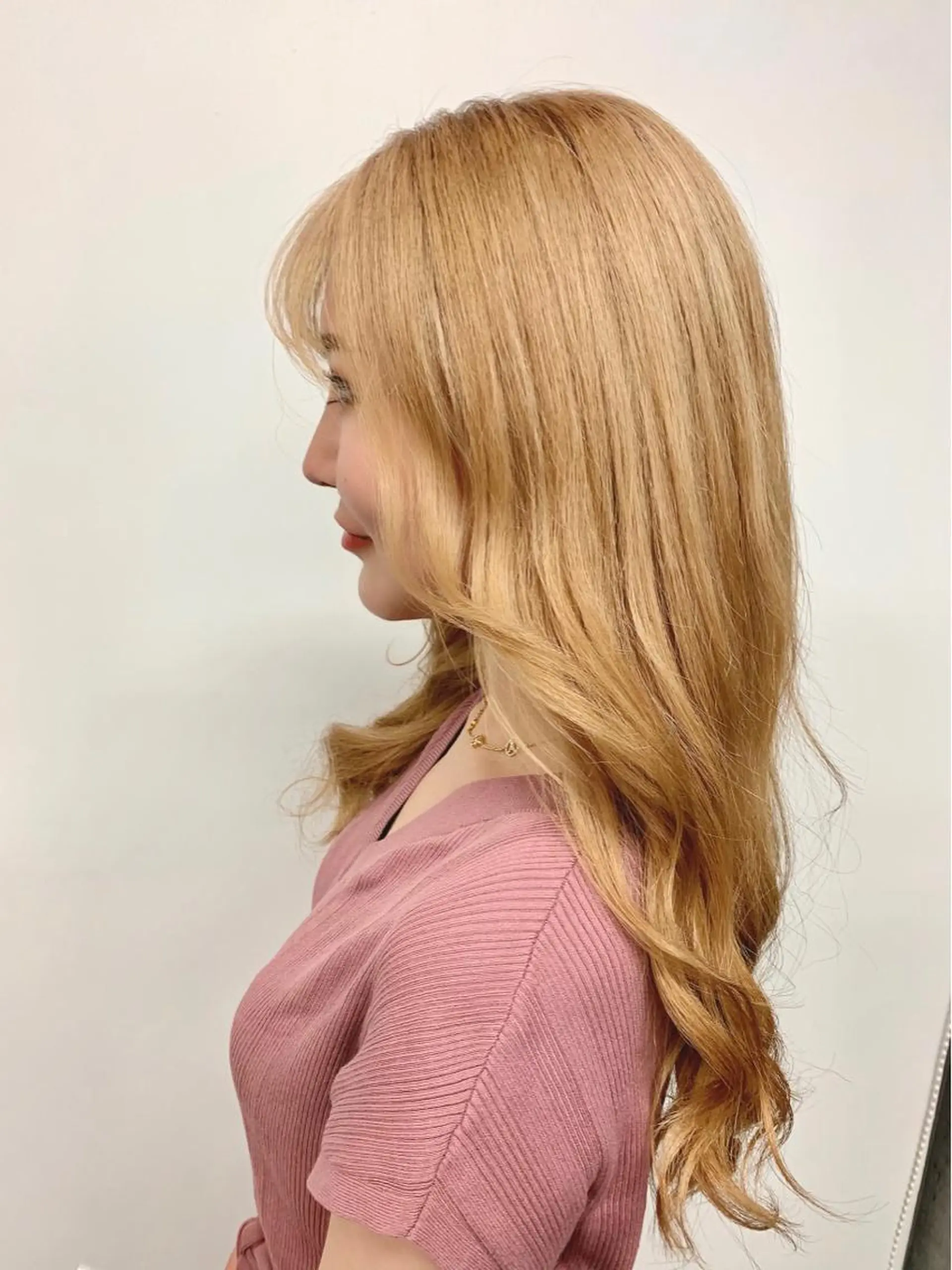 ロング カラー カット ヘアカラー トリートメント ally hairsalon所属・Emi .のヘアスタイル