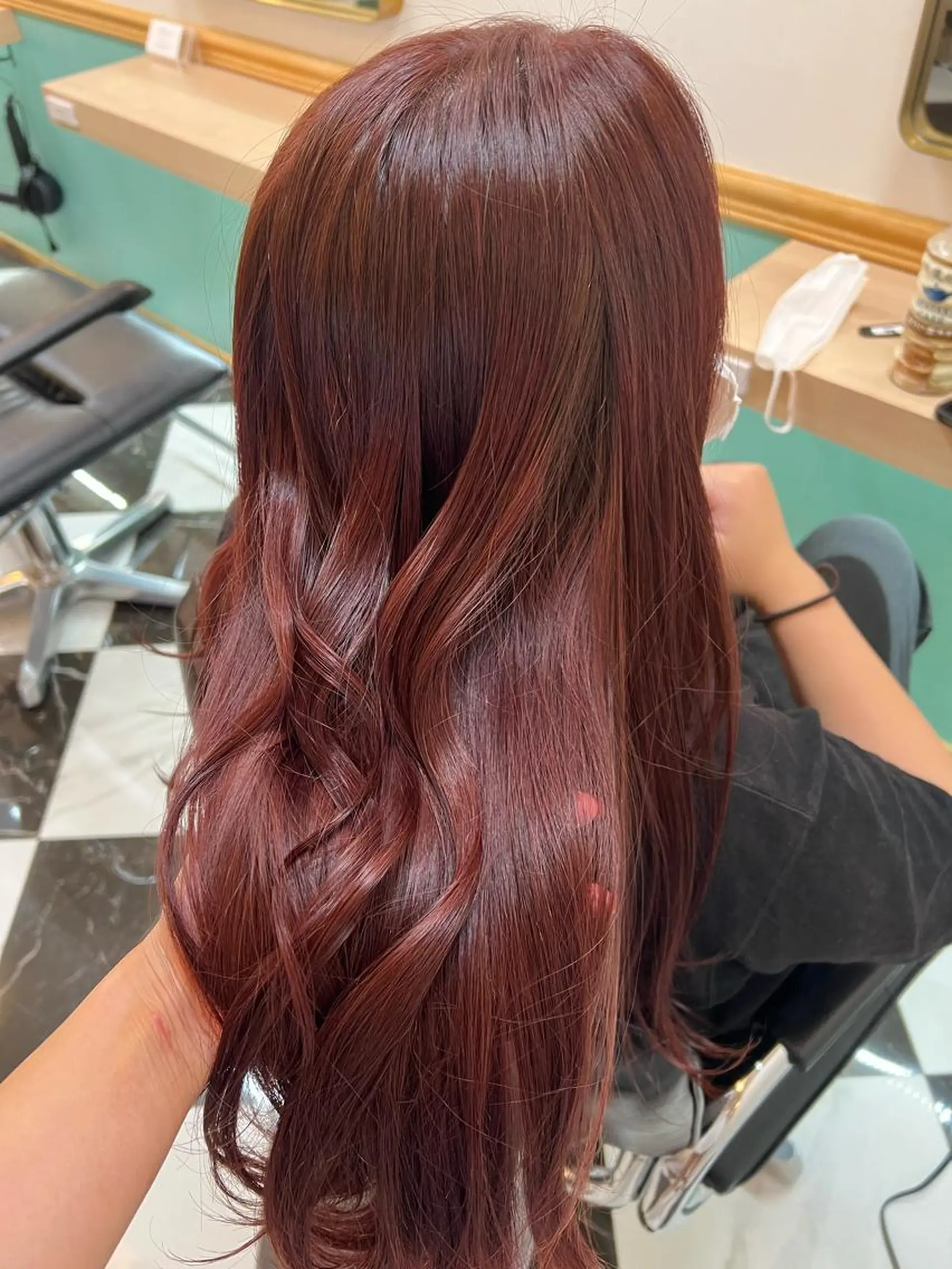 ロング ヘアカラー トリートメント GO TO DAY 渋谷モディ店所属・艶髪 mayuka💖のヘアスタイル