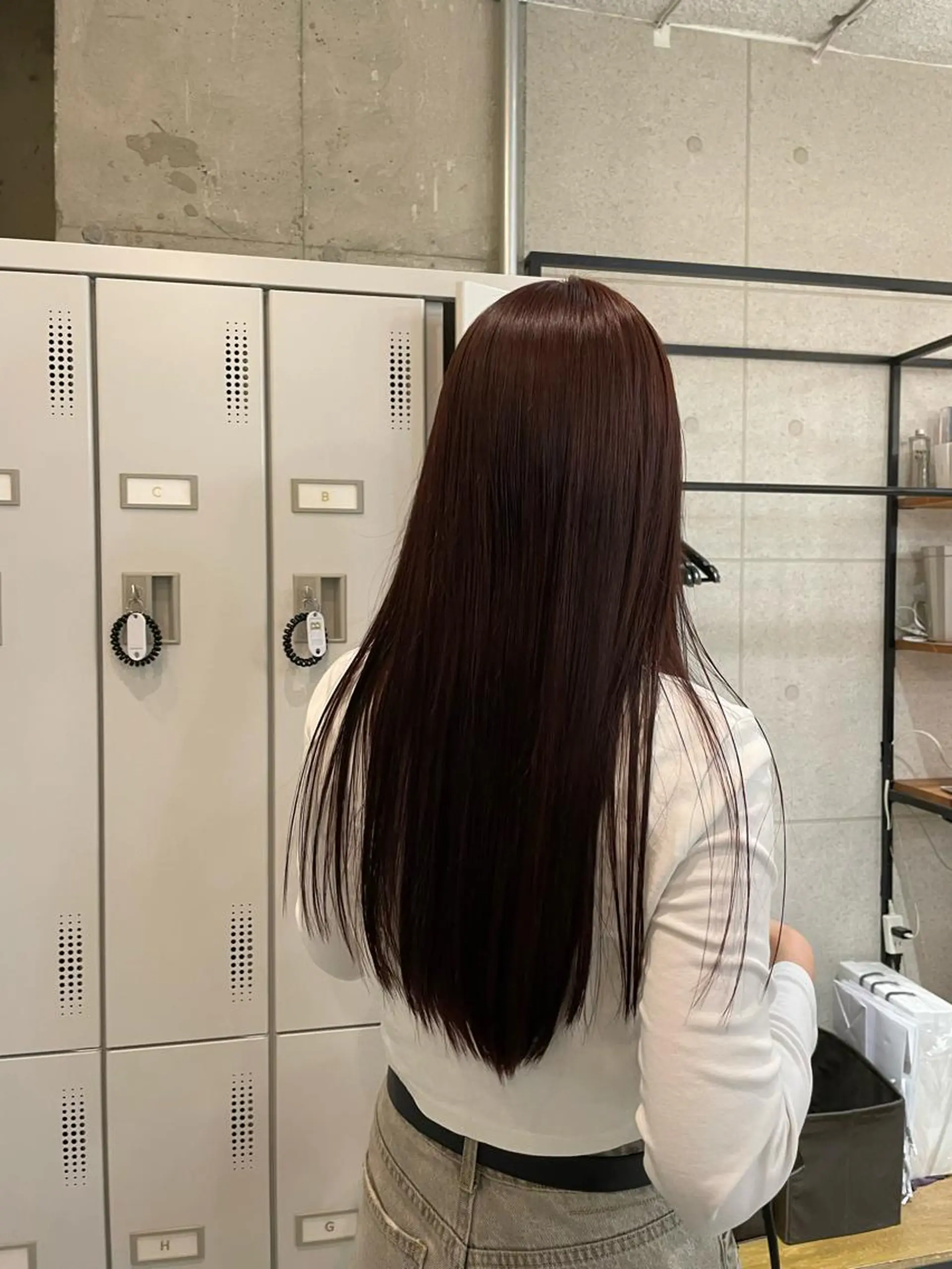 ロング カラー ヘアカラー 透明感カラー🪡🤍 nanao🤍🪡のヘアスタイル