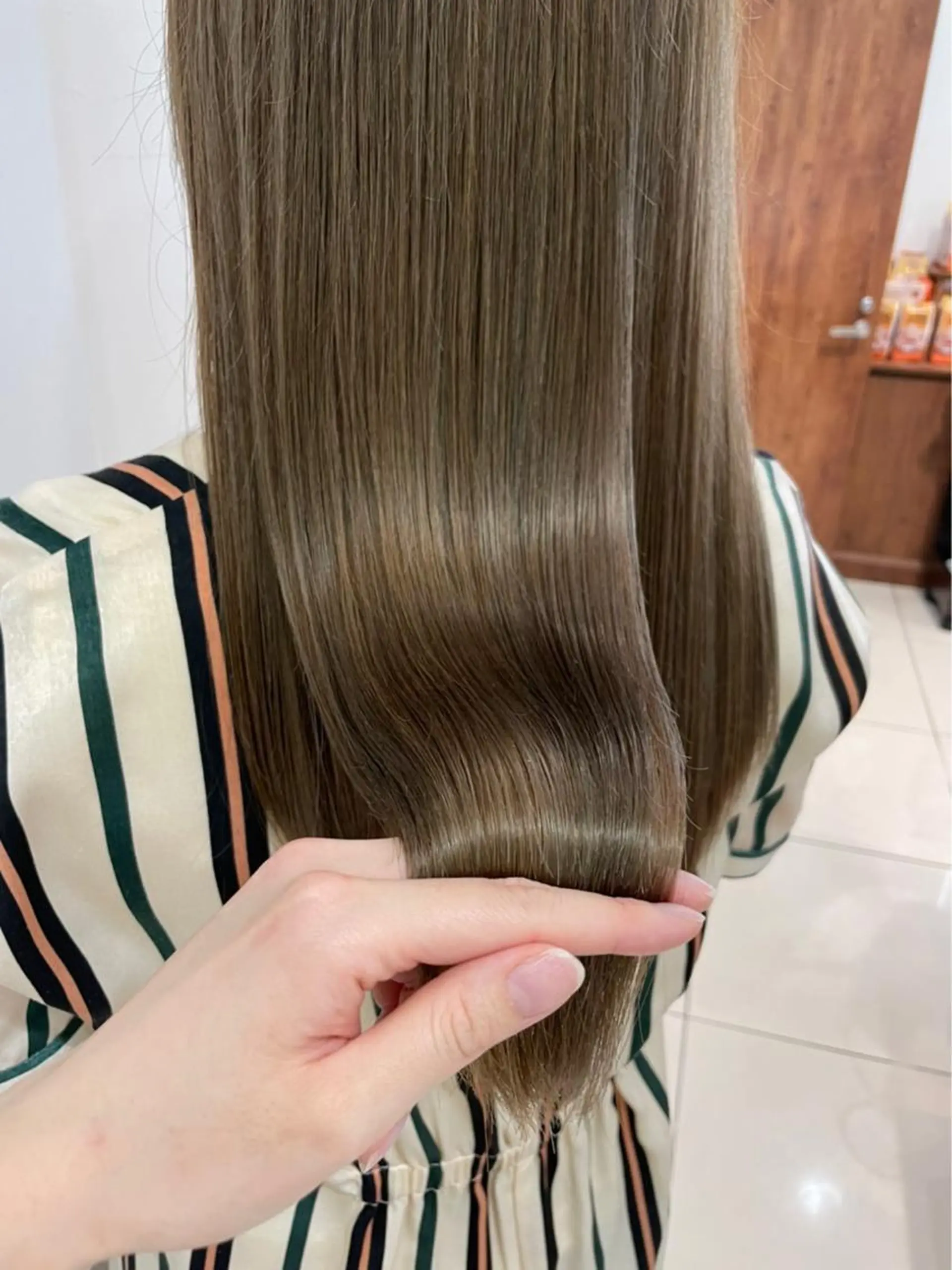 ロング grace by happiness所属・艶髪/巻ける縮毛矯正 /髪質改善naoのヘアスタイル