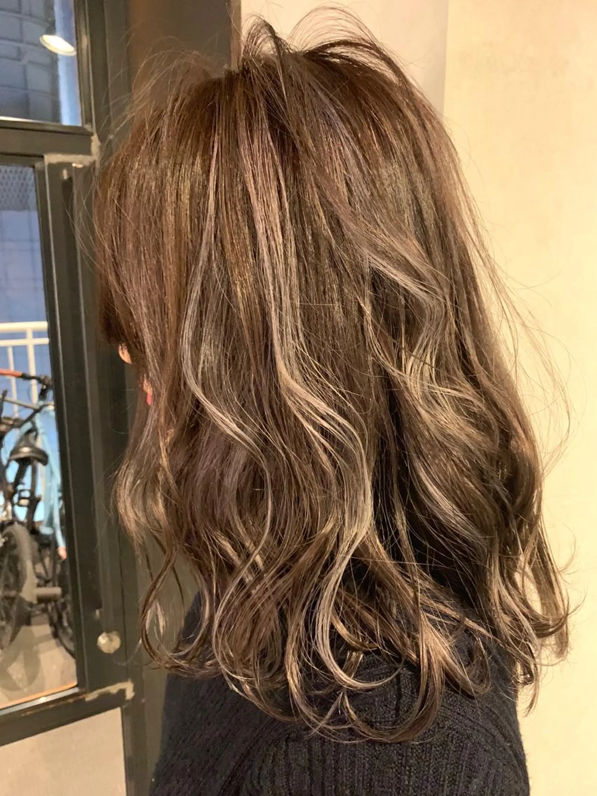 セミロング カラー ハイライトカラー ハイライト メンズヘア/レイヤー /ボブ山内春輝のヘアスタイル