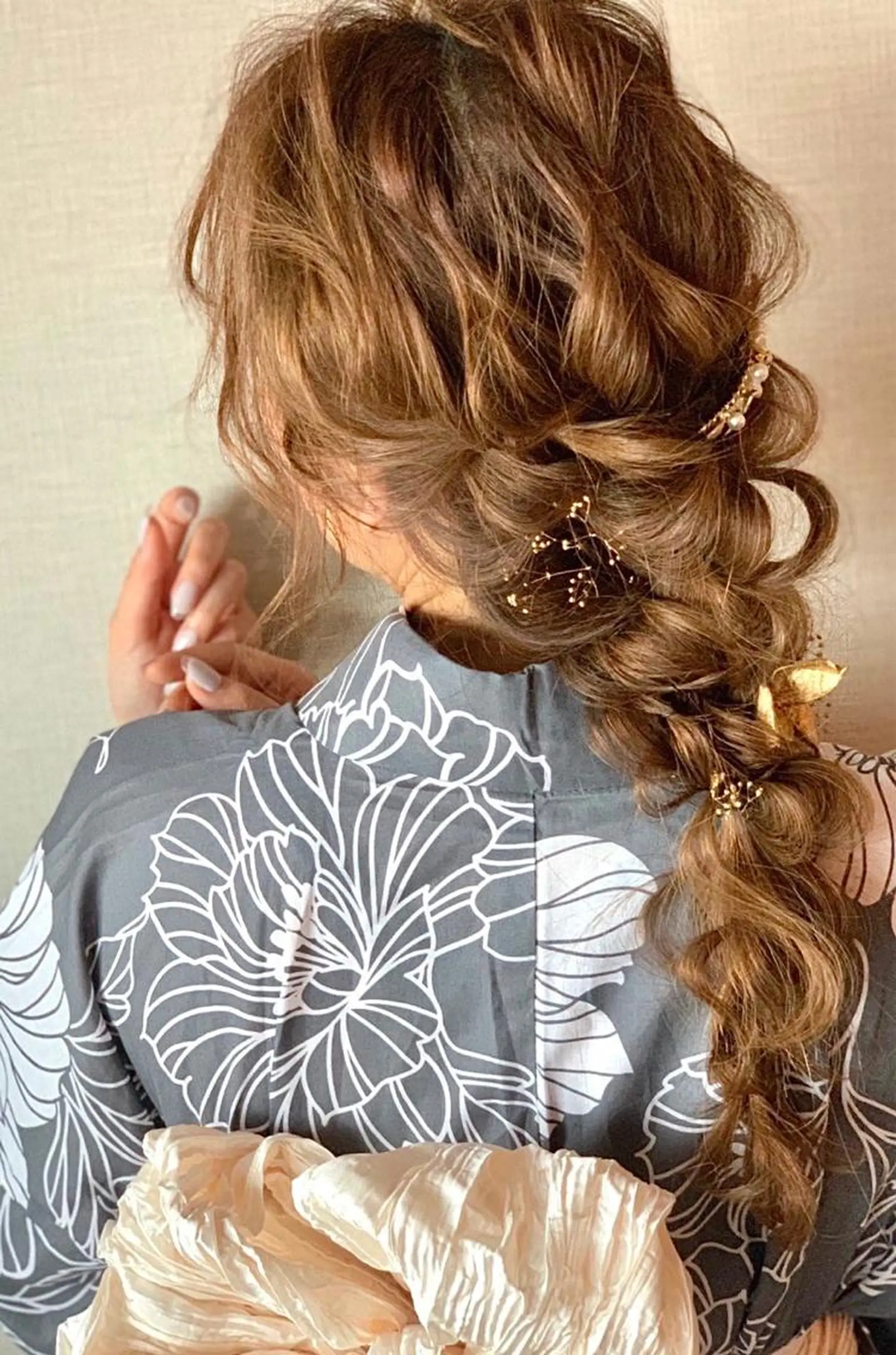 セミロング カラー 髪質改善サロン 心斎橋ARCHEのヘアスタイル