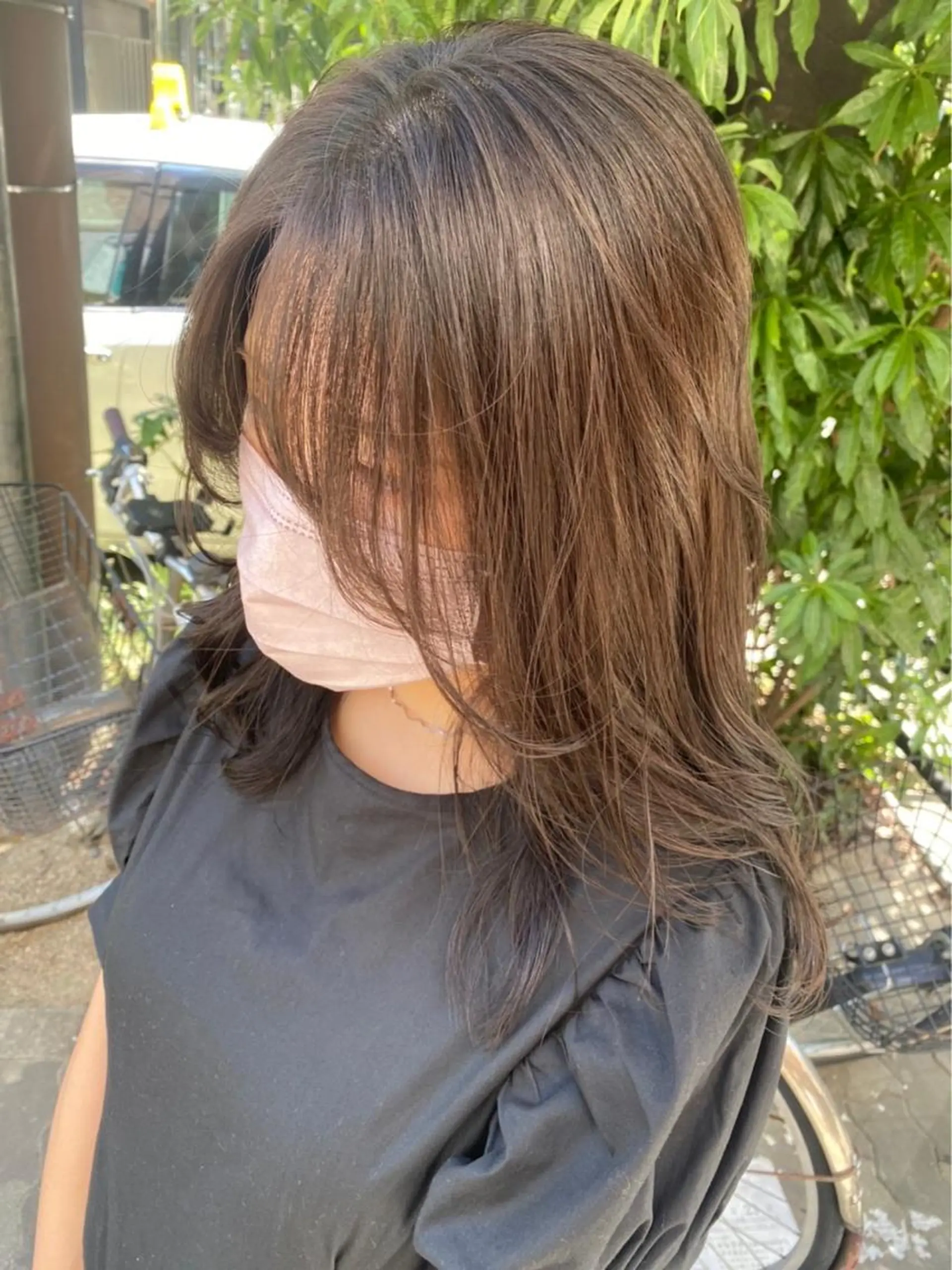 ロング 亀川蓮 Agu hairのヘアスタイル