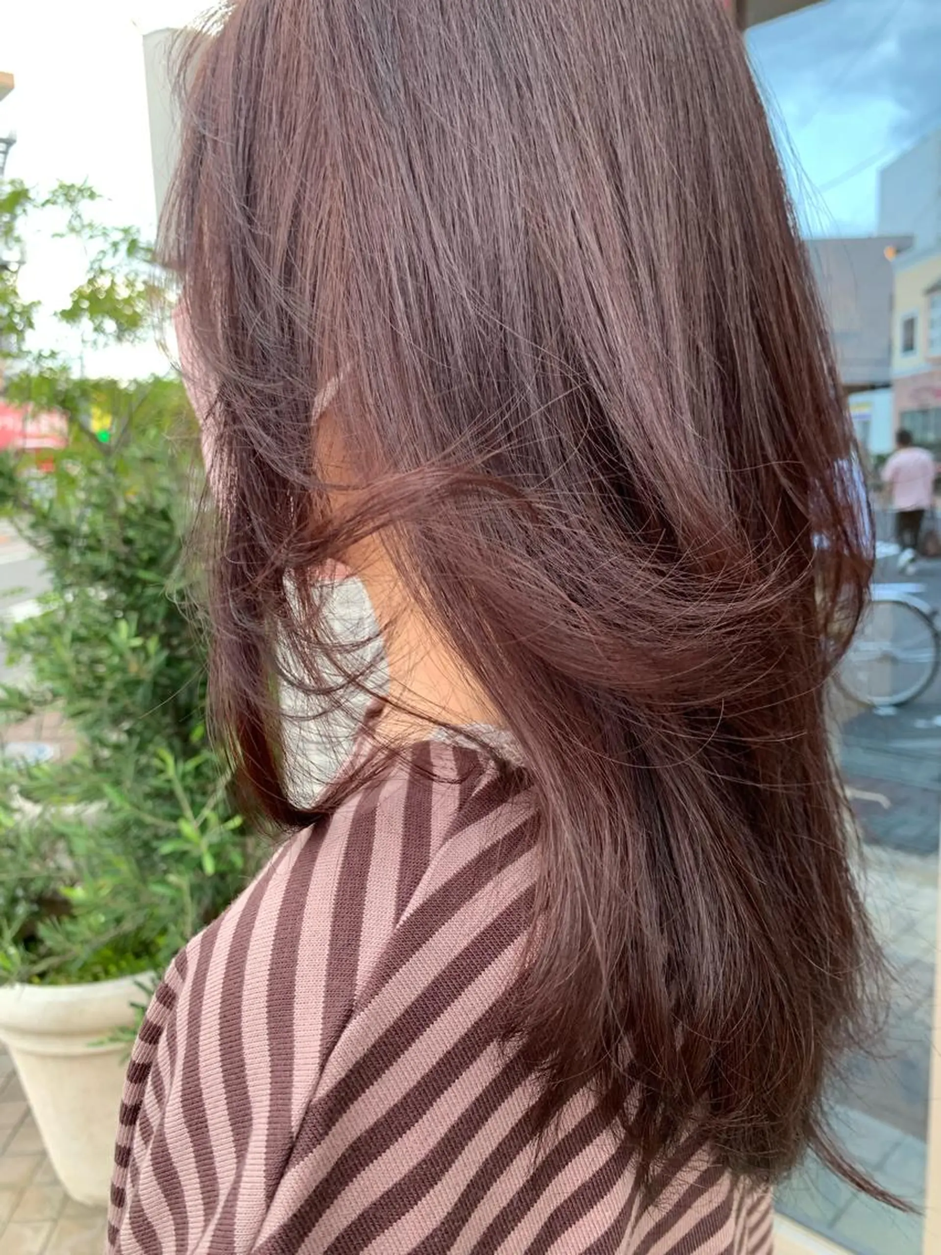 ロング カラー カット ヘアカラー トリートメント ヘアセット DiMPlE  ディンプル所属・🌸スタイリスト 山浦美恵のヘアスタイル