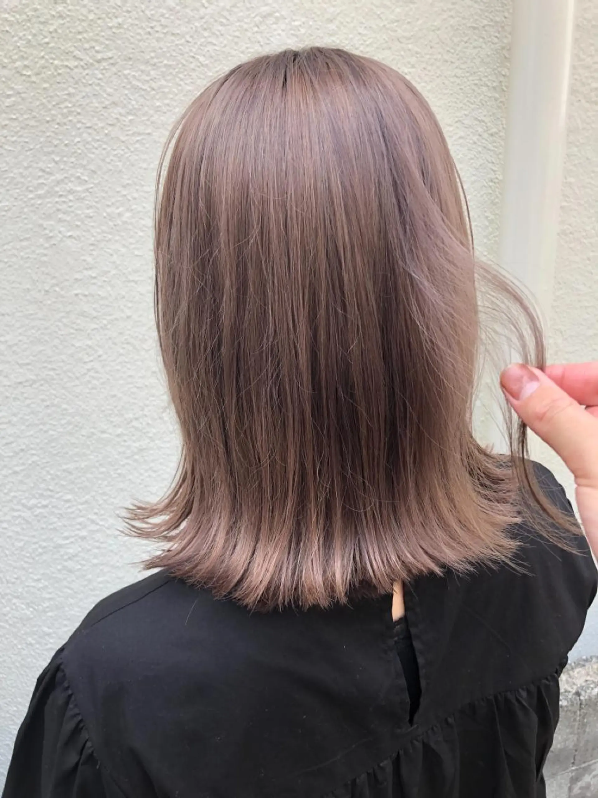 カラー Sherry/R 三川町 ayakaのヘアスタイル