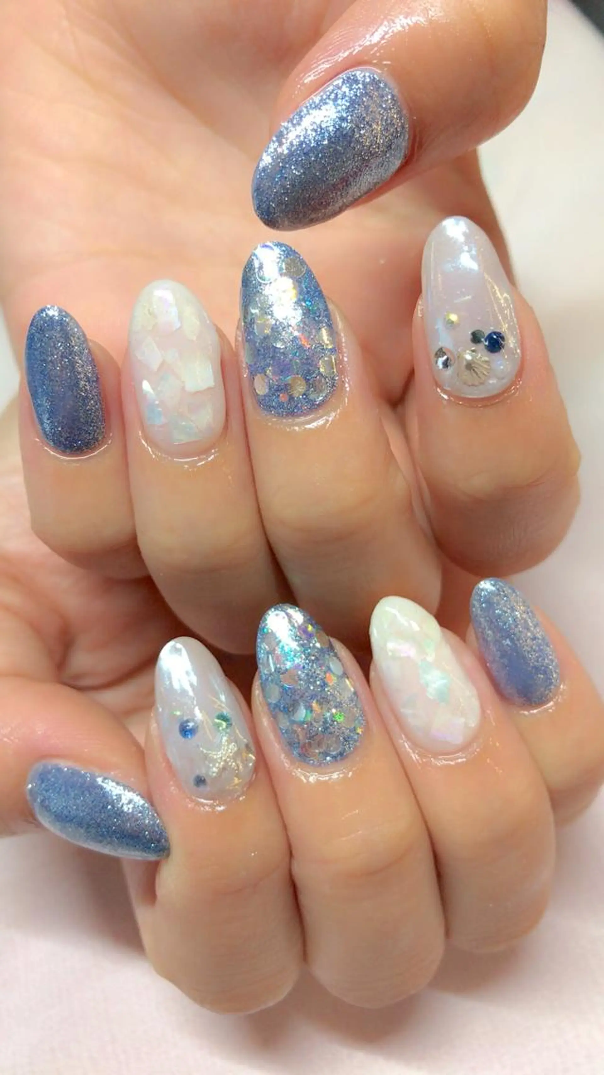 ネイル 夏ネイル ハンドネイル Nail &Beauty Salon ☆Kirari☆所属・ビューティサロン ☆Kirari☆のネイルデザイン