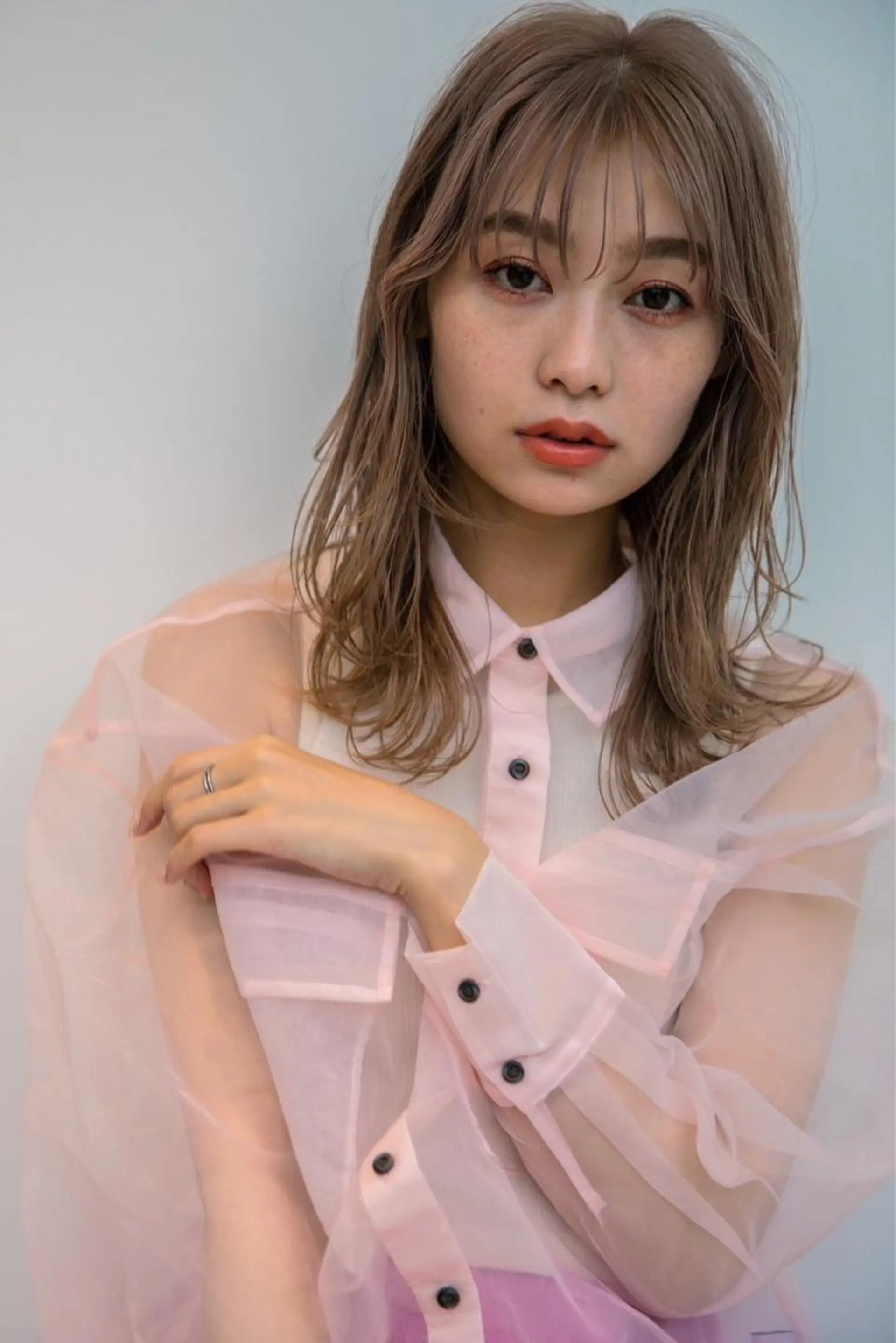 ミディアム カラー ベージュカラー インナーカラー ボブ ボブインナー La fith hair ray所属・メンズ/パーマ/ ブリーチ/KAITOのヘアスタイル