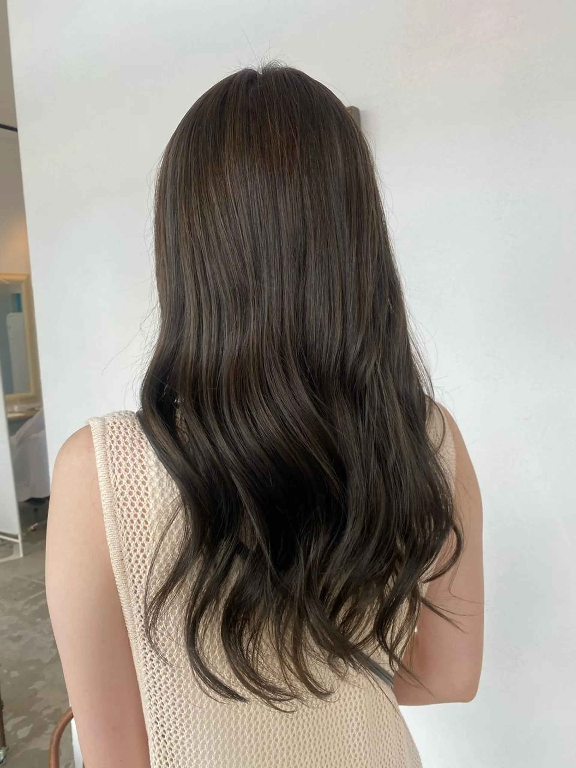 ロング 丸山 純奈のヘアスタイル