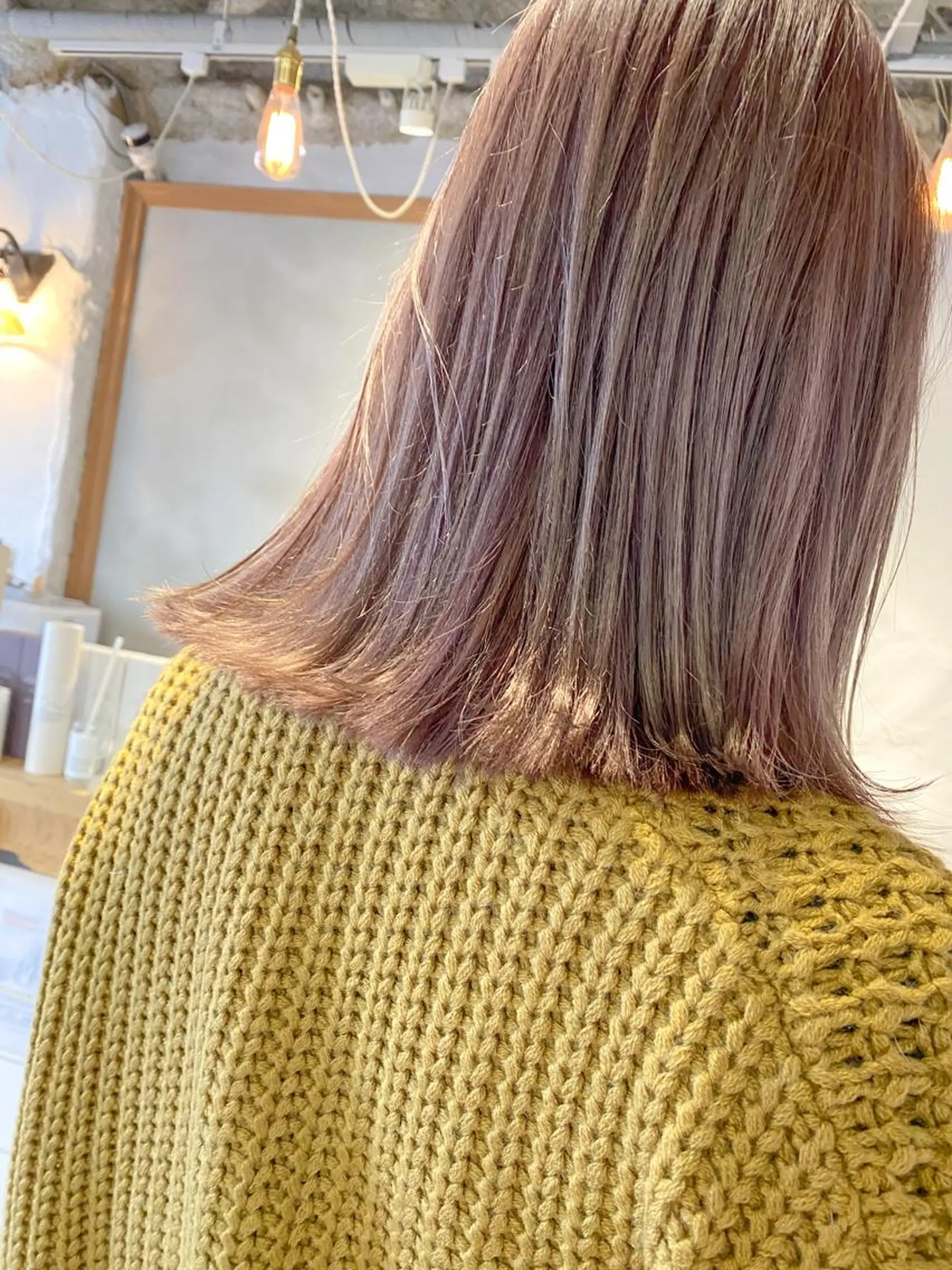 ミディアム カラー Joule銀座 石山あやのヘアスタイル