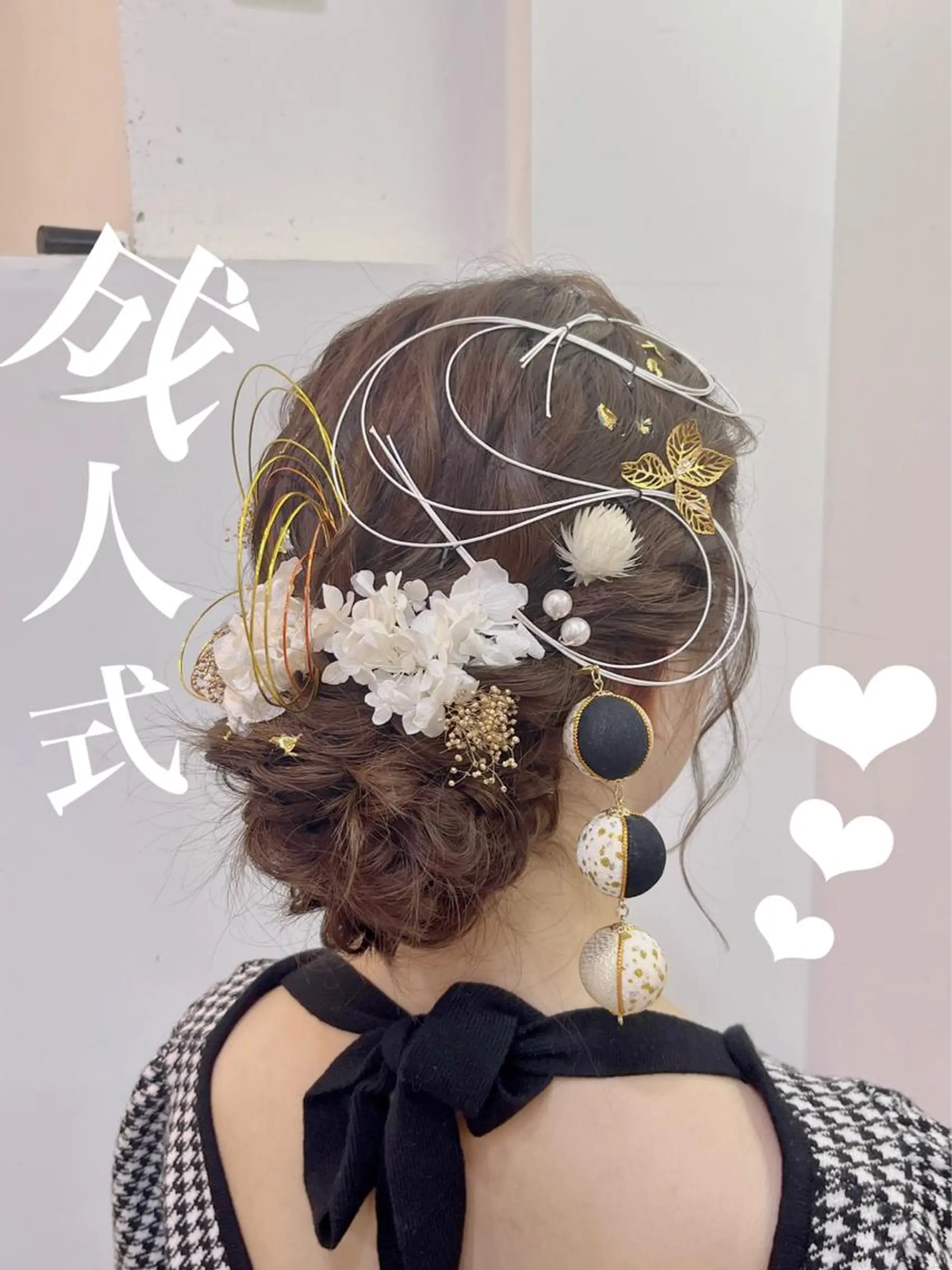 ヘアアレンジ 成人式 着物ヘア ヘアセット 💎髪質改善特化/ 町田莉彩💎のヘアスタイル