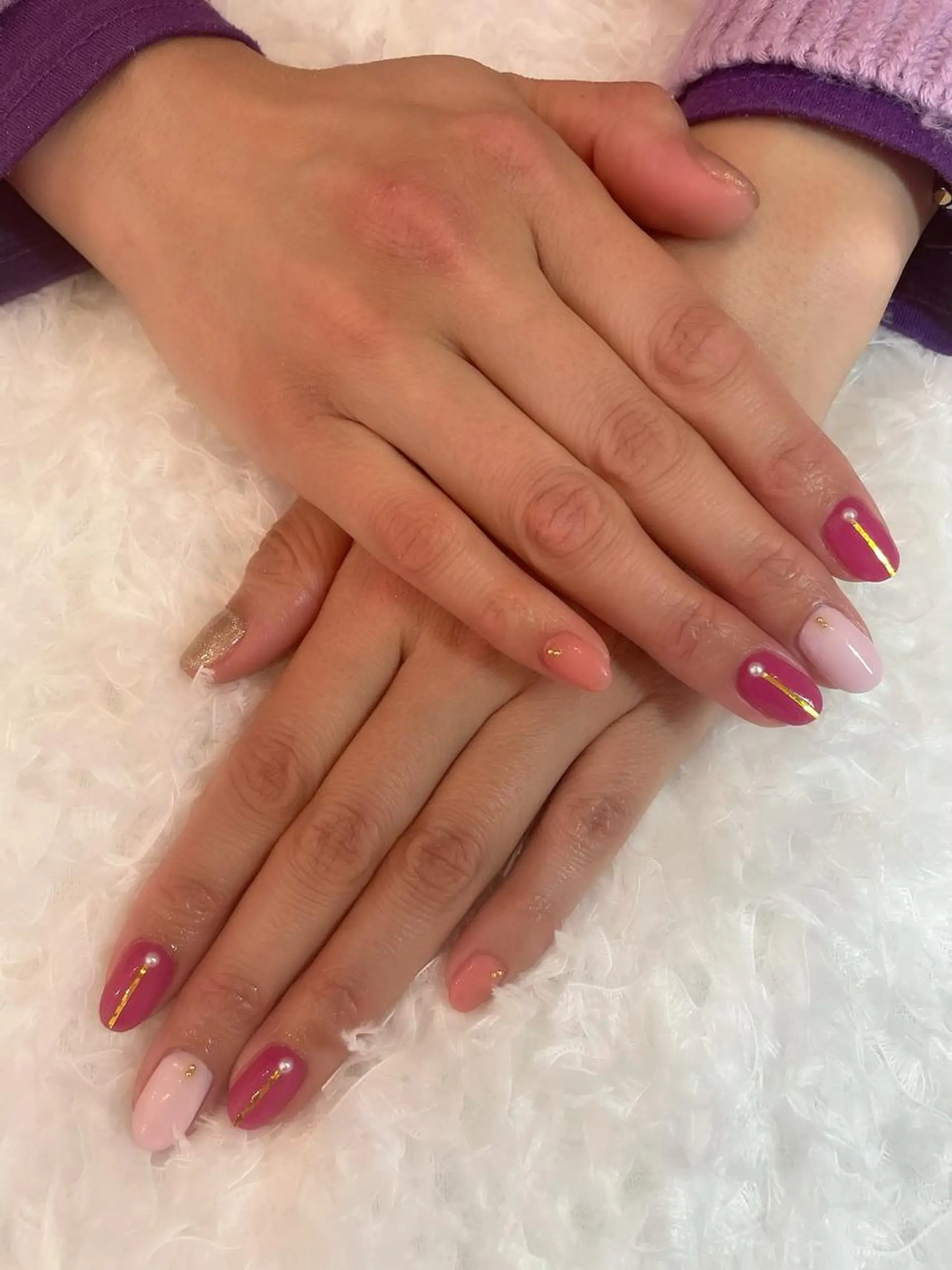 ネイル 春ネイル ささき れいなのネイルデザイン