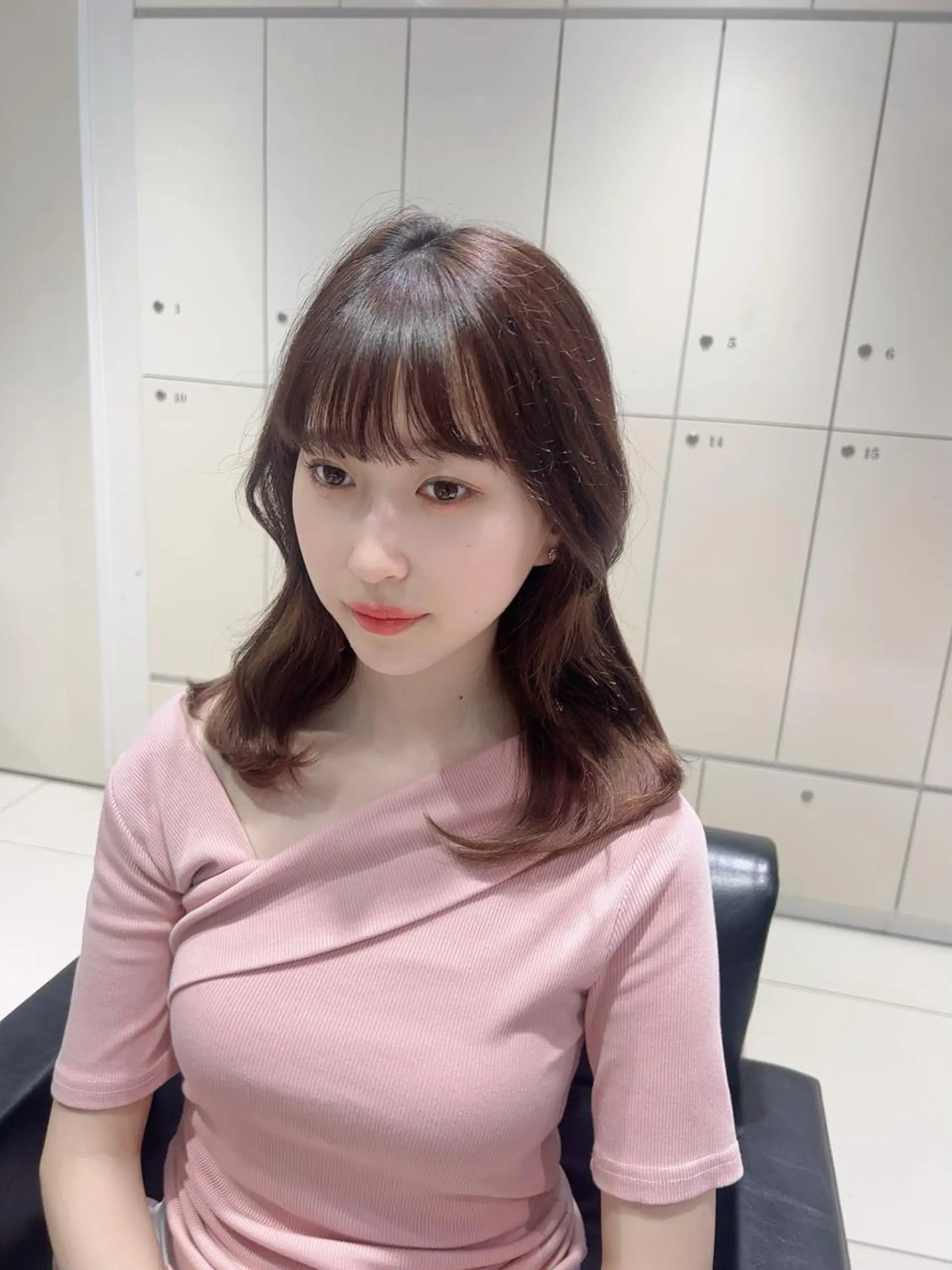 ヘアアレンジ 🧊🪞透明感カラー himeのヘアスタイル