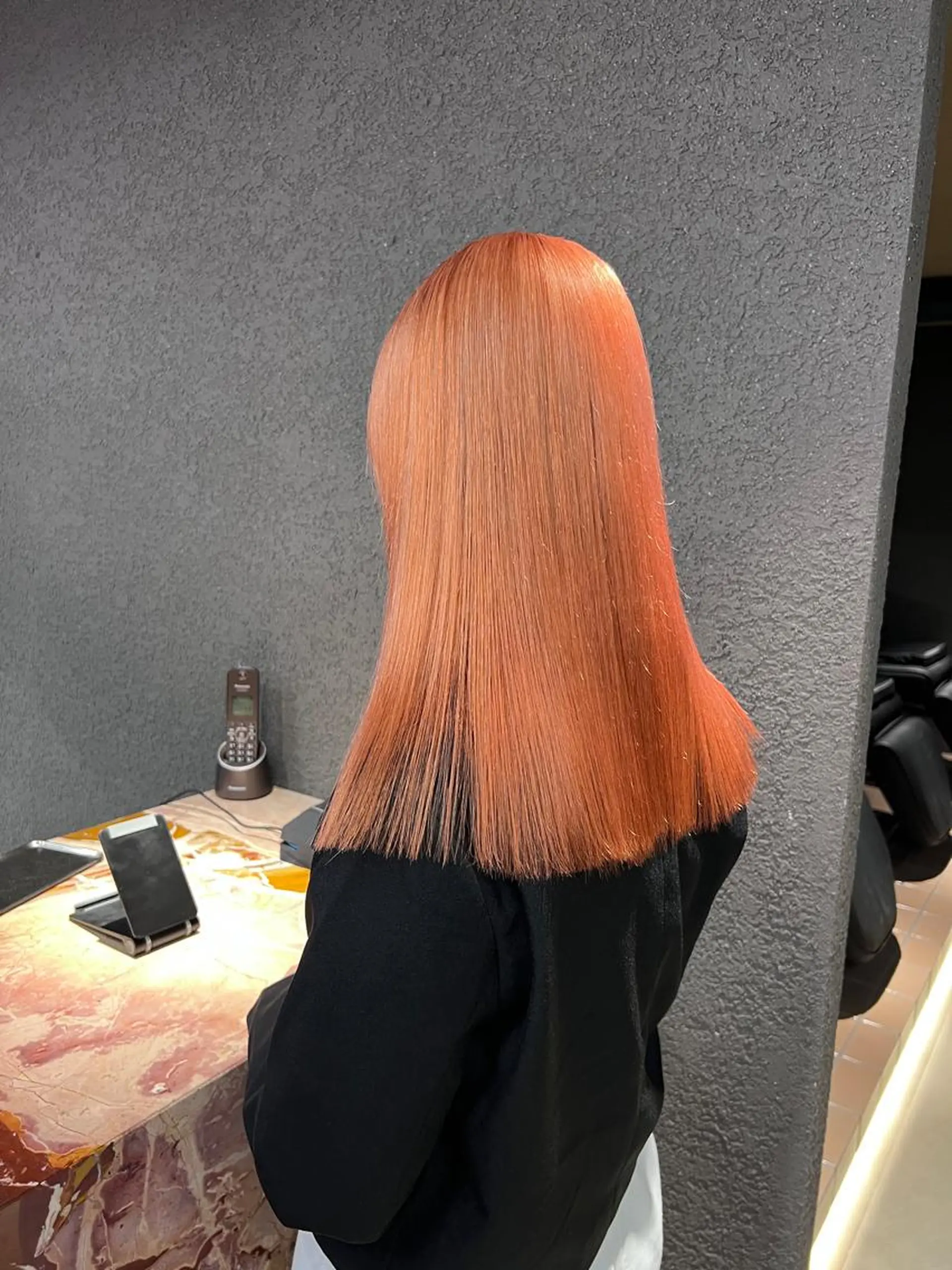 セミロング カラー 紬/enne/ブリー チ/ハイトーンのヘアスタイル