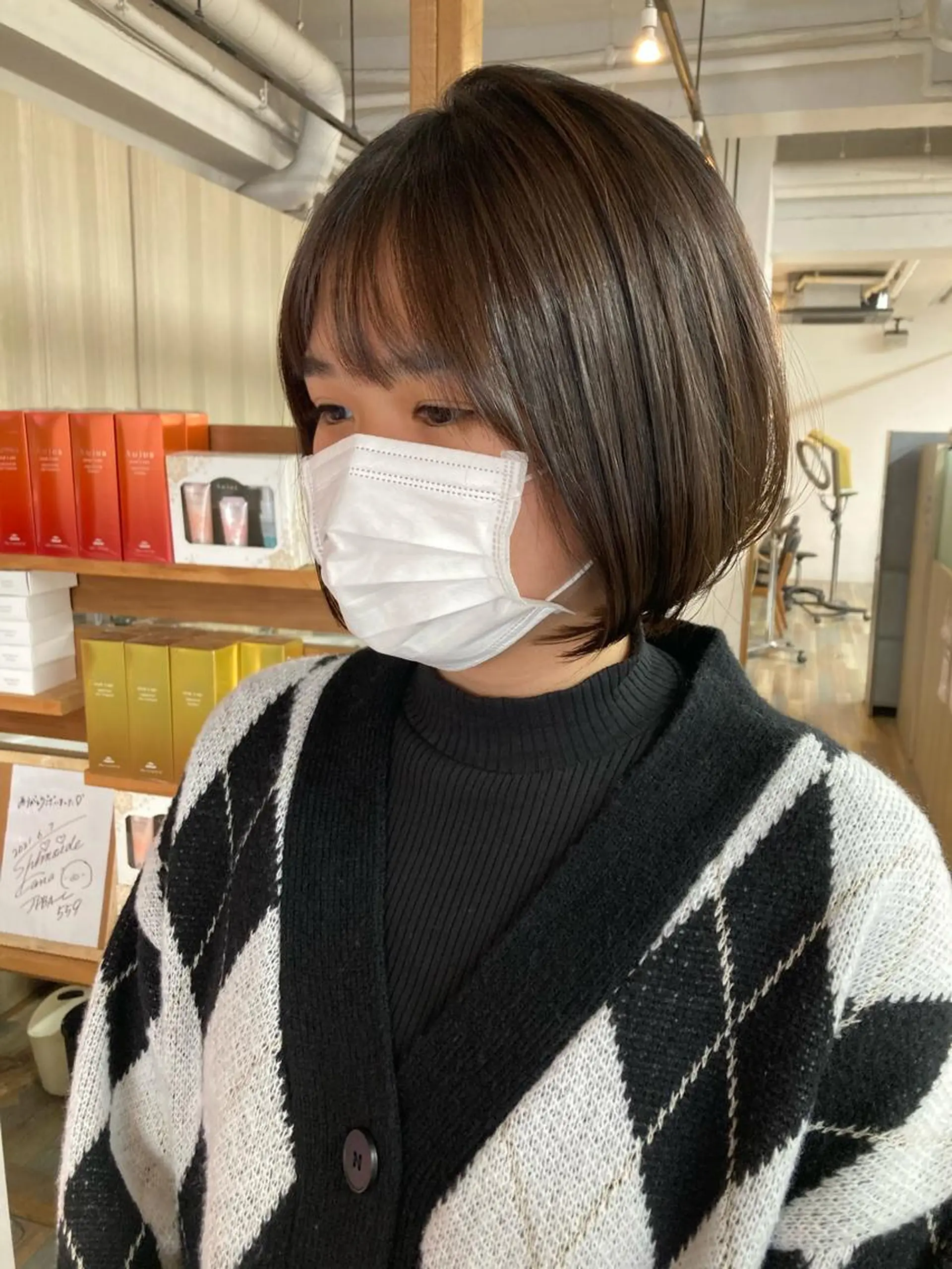 ショート カット ヘアカラー トリートメント ヘアセット ✂️似合わせの魔術師 石田一樹✂️のヘアスタイル