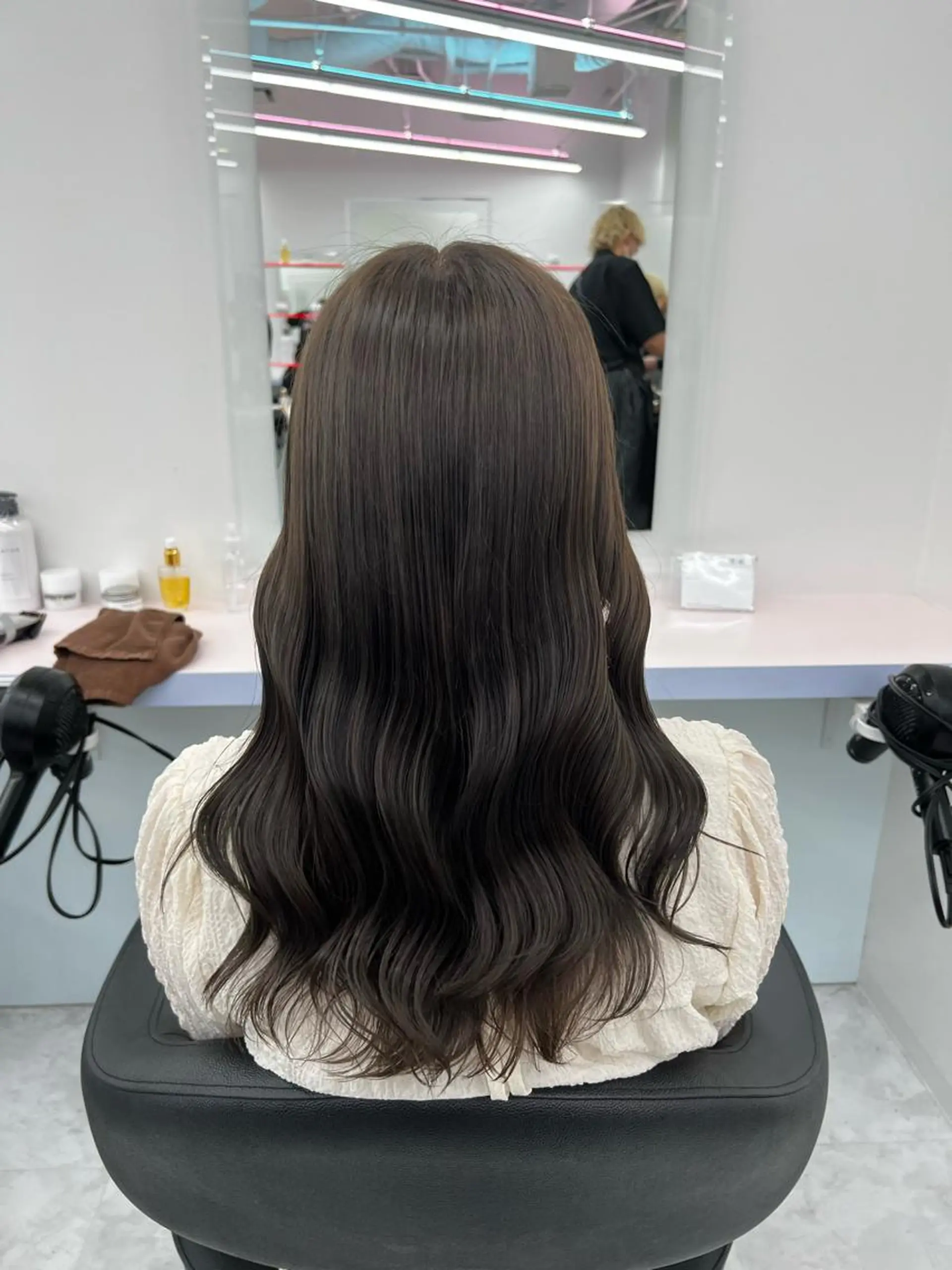 セミロング カラー お客様満足No.1 🌈Neneのヘアスタイル