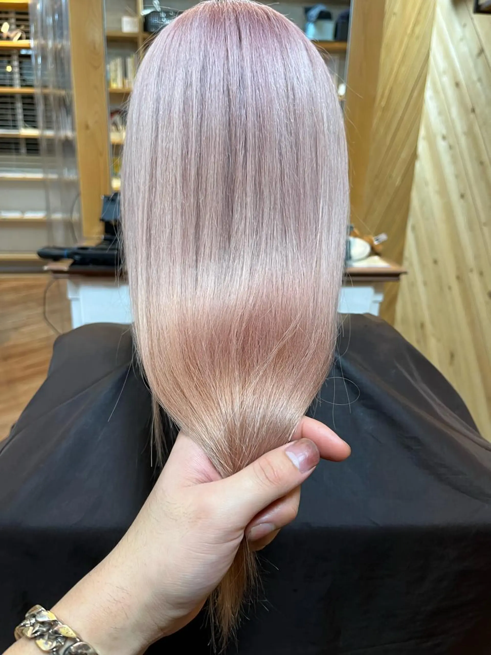 セミロング カラー hair salon Ranun髪質改善のヘアスタイル