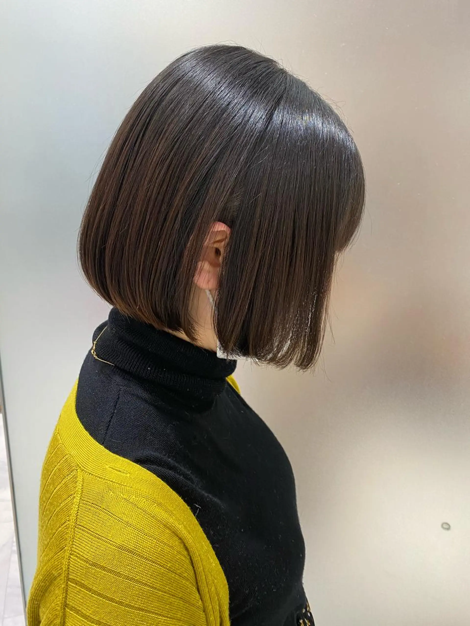 ミディアム ボブ 美容室 globe 船橋店【グローブ】所属・福木 康助のヘアスタイル