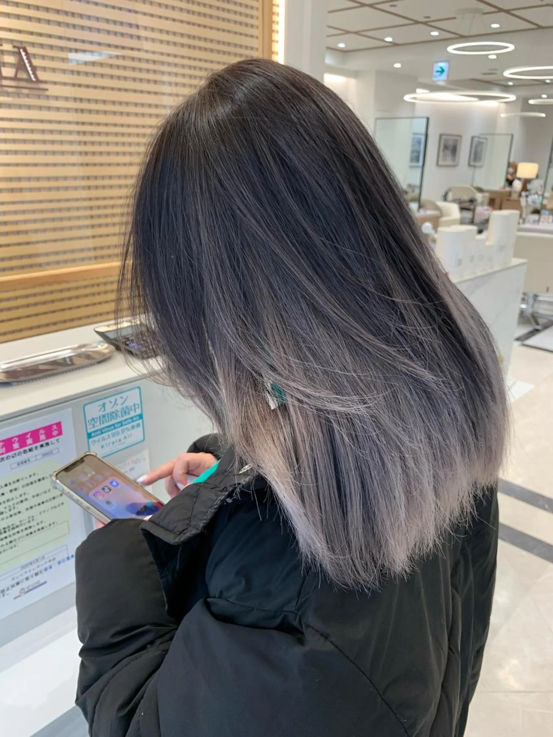 ミディアム 韓国風/顔周りカット /髪質改善RYOTAのヘアスタイル