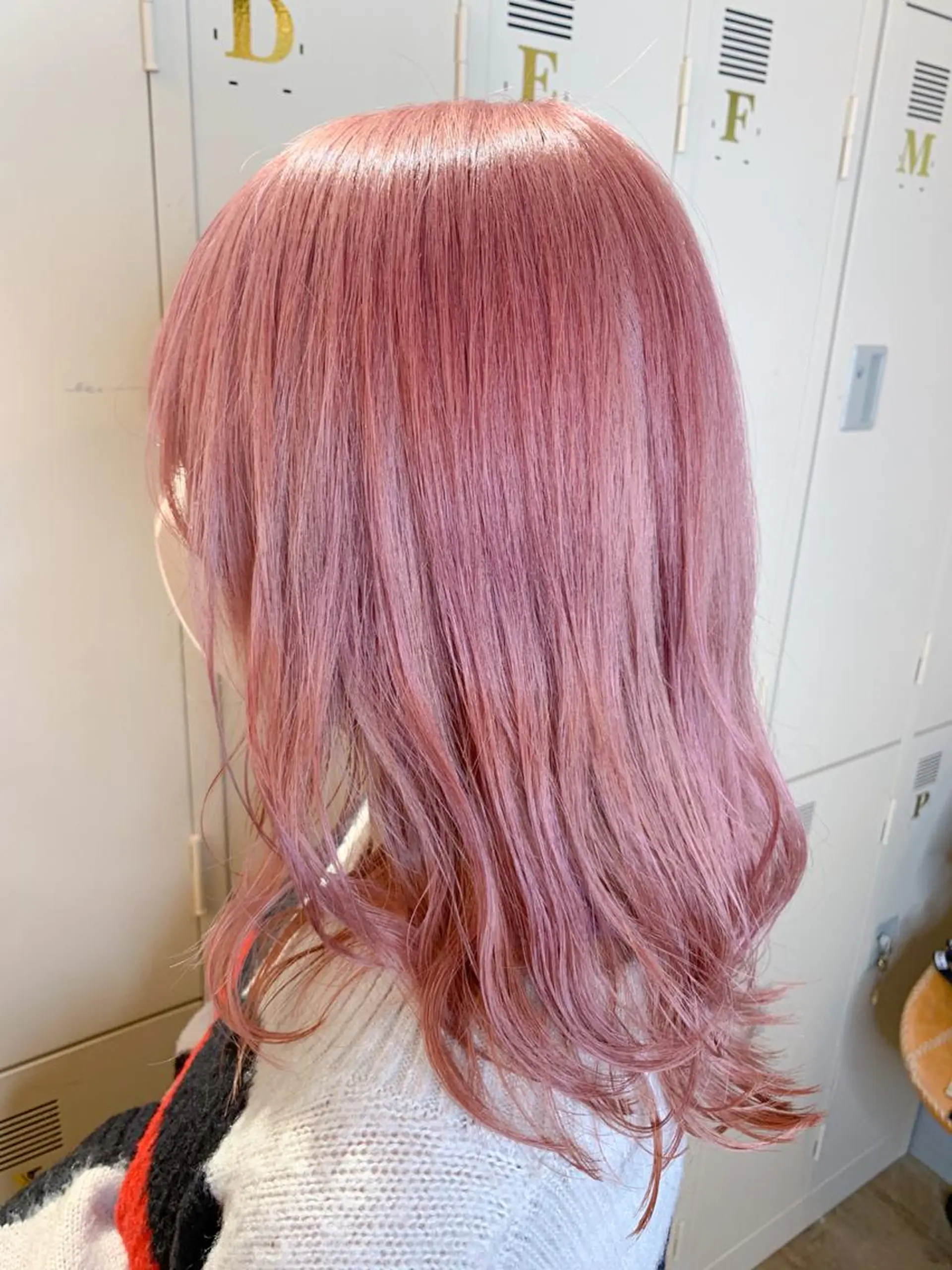 ミディアム カラー ピンクカラー カット ヘアカラー 🌈 DAIKI 🌈のヘアスタイル