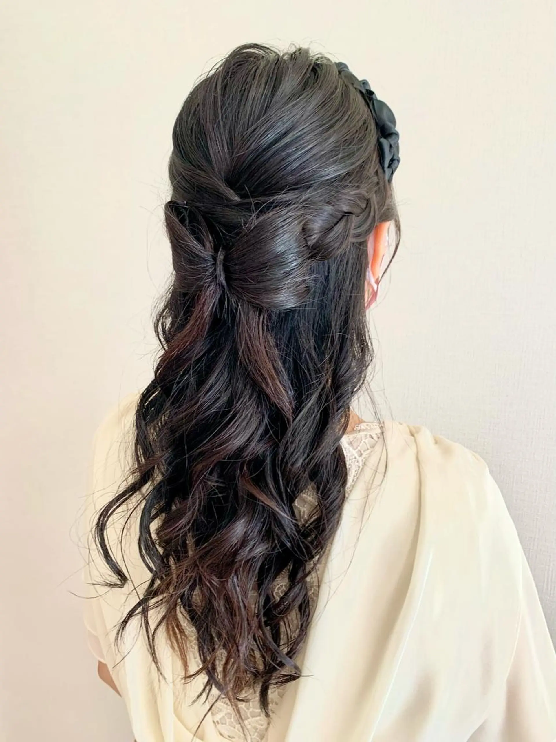 ヘアアレンジ ハーフアップ Kikuchi Eriのヘアスタイル