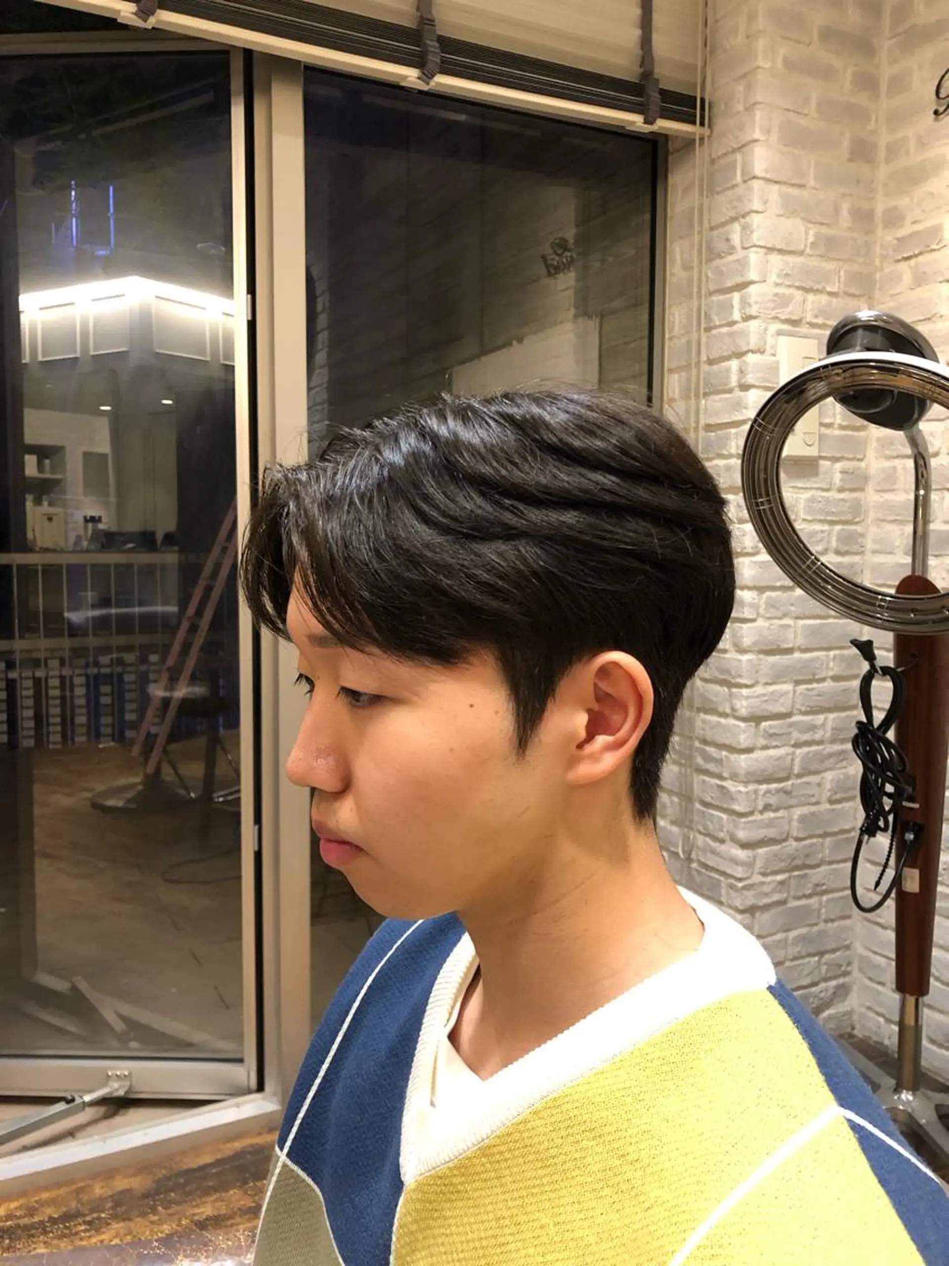 メンズ パーマ メンズトレンドヘア シンユウのヘアスタイル