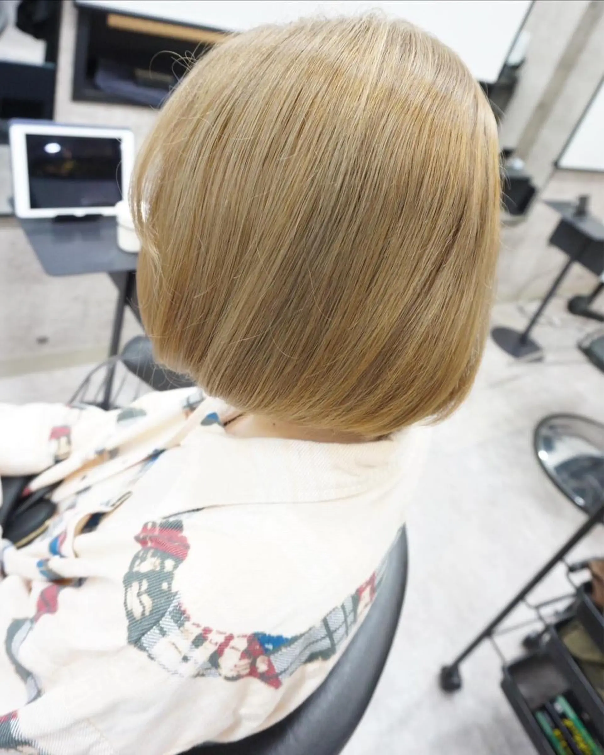 ショート カラー ブリーチ ケアブリーチ ダブルカラー 🌸rei ✨カットモデル募集中のヘアスタイル