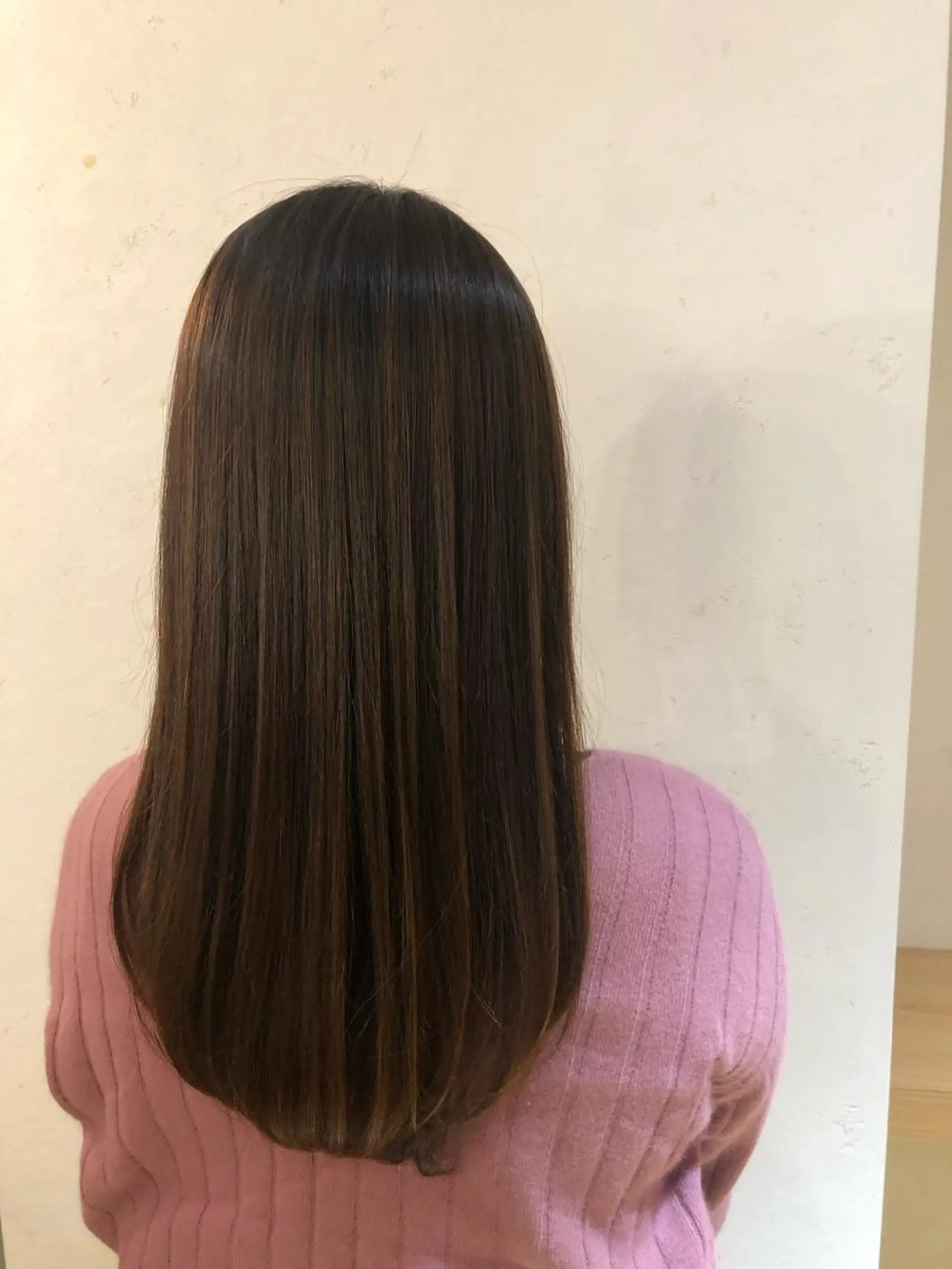 ロング カット 縮毛矯正 トリートメント ✨髪質改善/透明感✨ 西野　陽のヘアスタイル